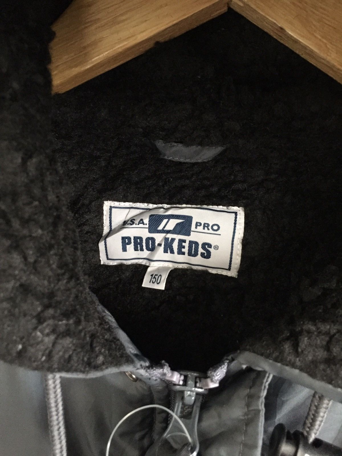 Pro-Keds PRO-KEDS Big Logo Spell Out Hoodie Long Button Jacket Size US M / EU 48-50 / 2 - 4 Thumbnail