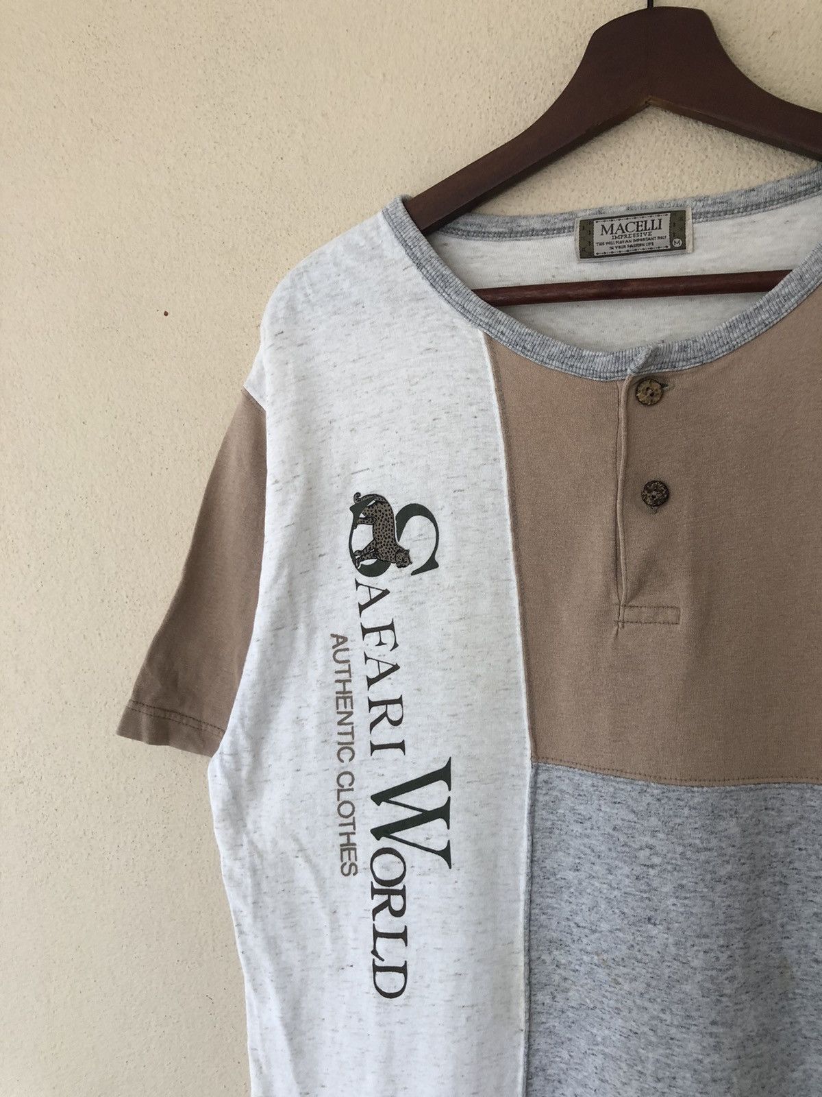 Japanese Brand × Vintage Vintage Macelli Safari World Tshirt Size US M / EU 48-50 / 2 - 3 Thumbnail