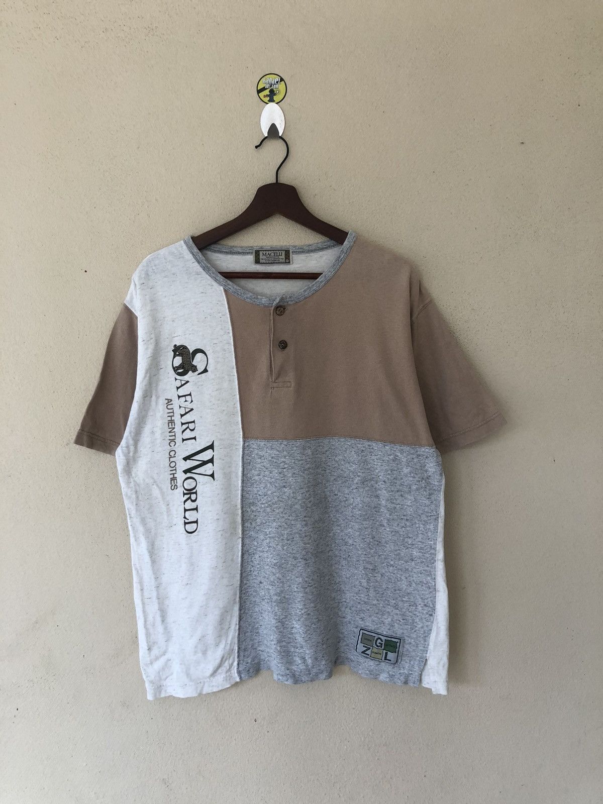 Japanese Brand × Vintage Vintage Macelli Safari World Tshirt Size US M / EU 48-50 / 2 - 1 Thumbnail