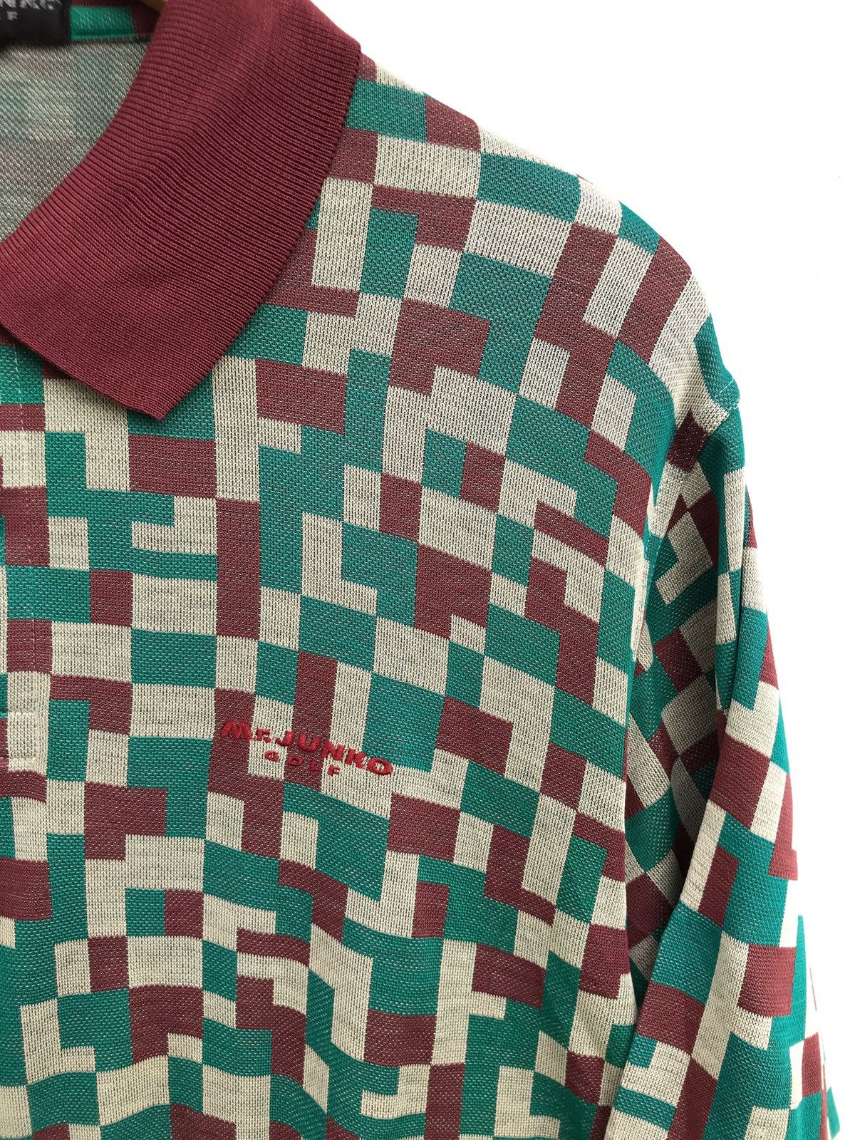 Japanese Brand × Junko Shimada Japanese Brand Mr. Junko Golf Multicolour Polo Shirt Size US M / EU 48-50 / 2 - 3 Thumbnail