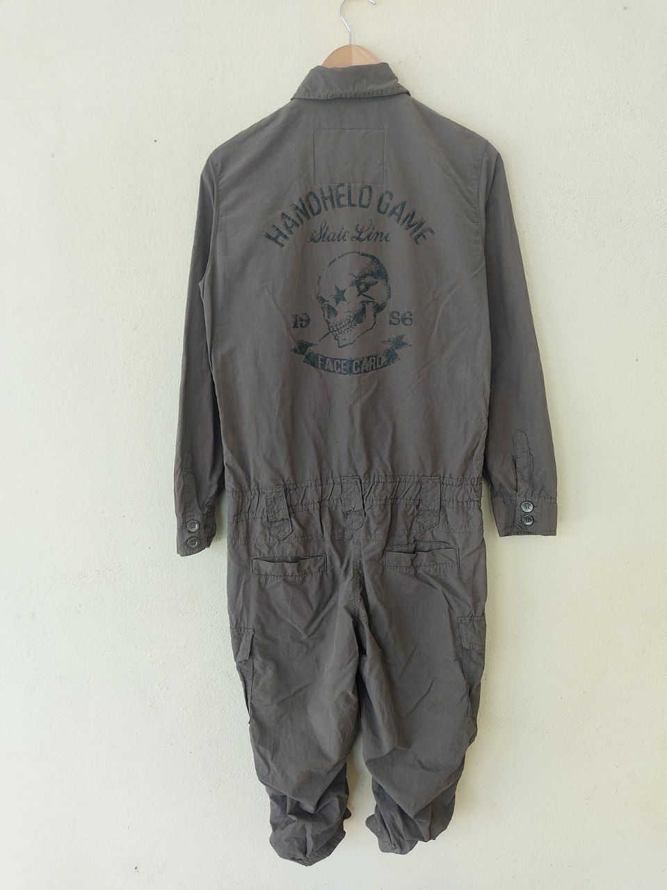Japanese Brand Vence Exchange Military Skull Airforce Coveralls Size US M / EU 48-50 / 2 - 1 Thumbnail