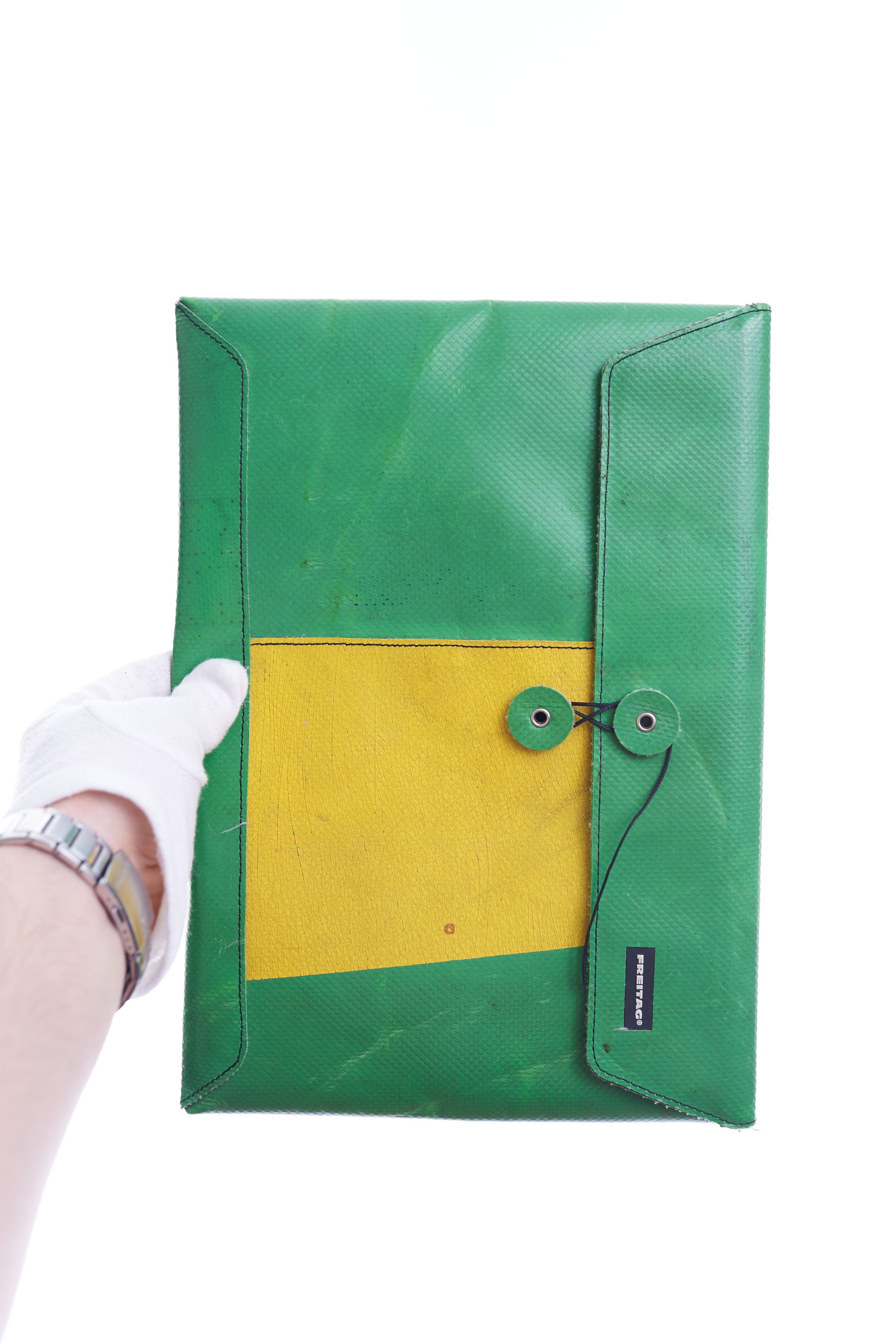 Freitag FREITAG Bag Pouch Green Yellow Size ONE SIZE - 1 Thumbnail