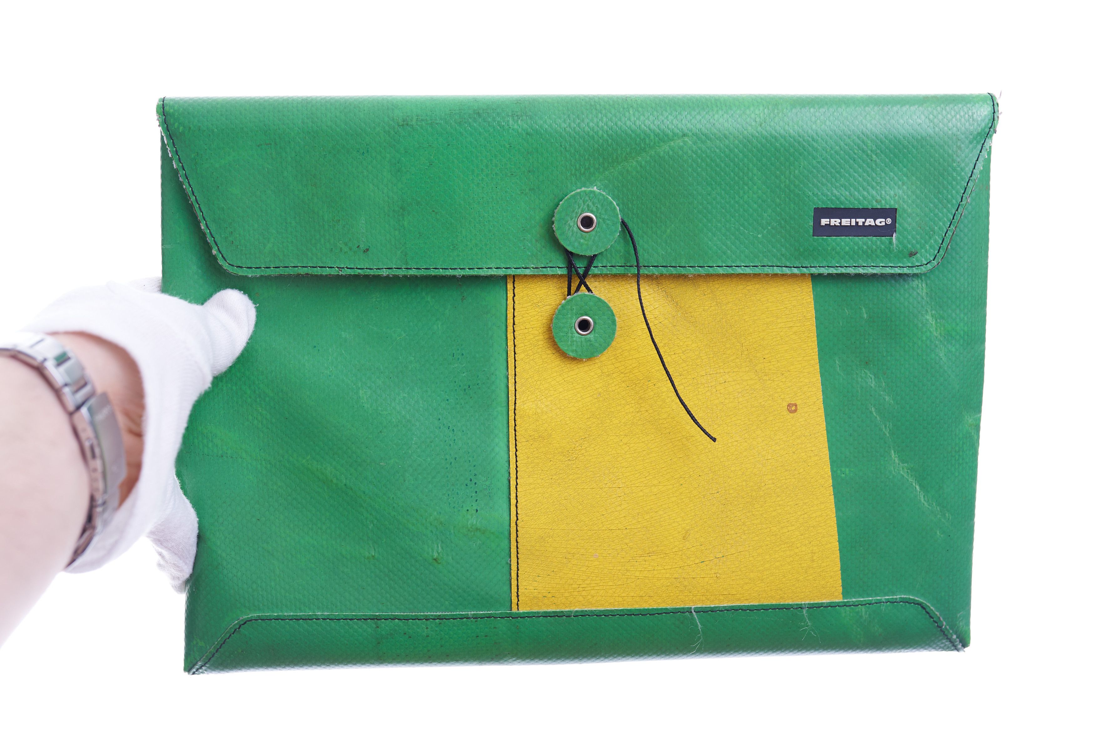Freitag FREITAG Bag Pouch Green Yellow Size ONE SIZE - 9 Thumbnail