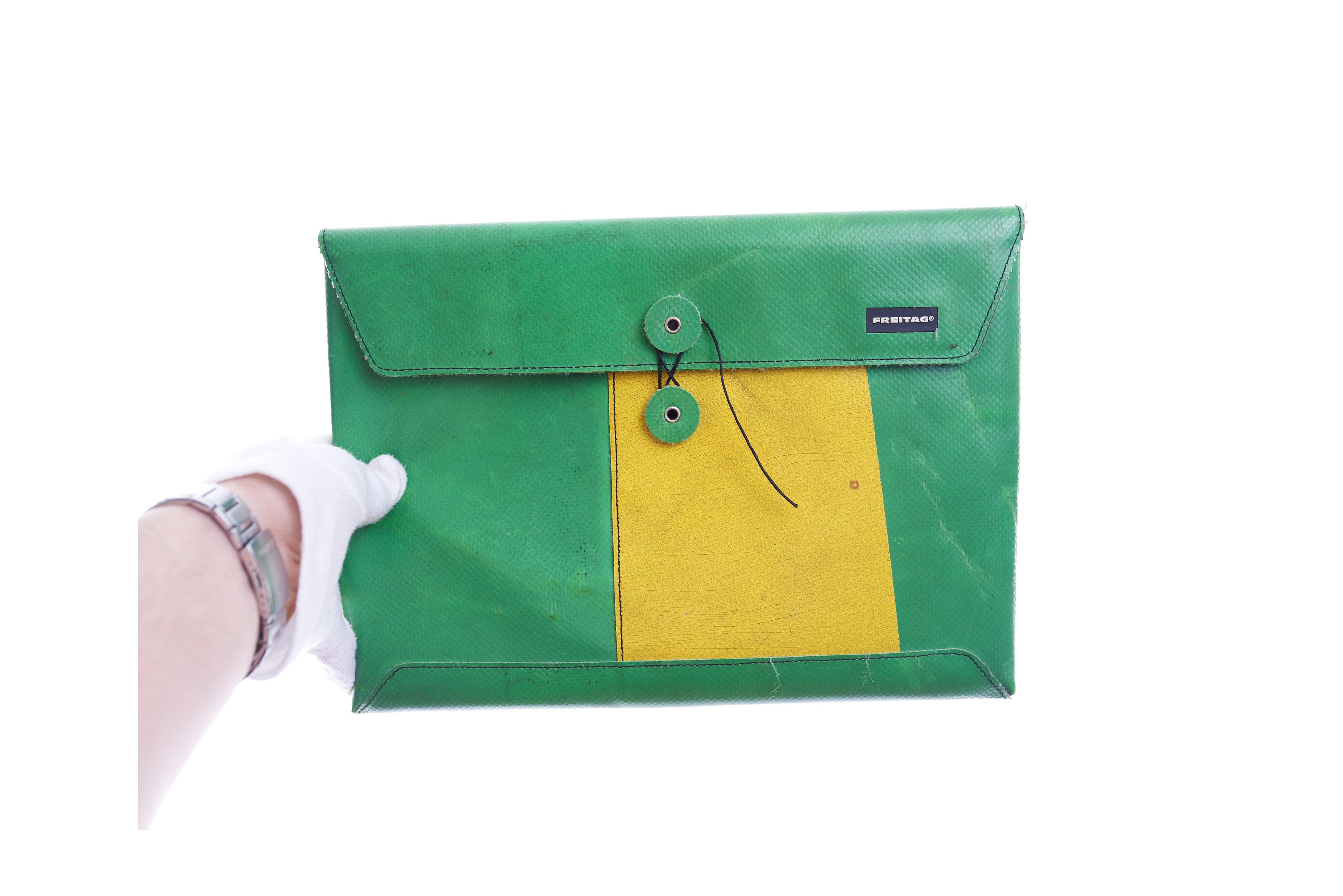 Freitag FREITAG Bag Pouch Green Yellow Size ONE SIZE - 2 Thumbnail