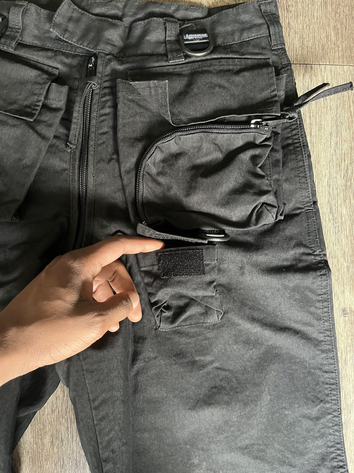 General Research GENERAL RESEARCH MULTI-POCKET CARGO SHORTS - 1999 Size US 30 / EU 46 - 6 Thumbnail