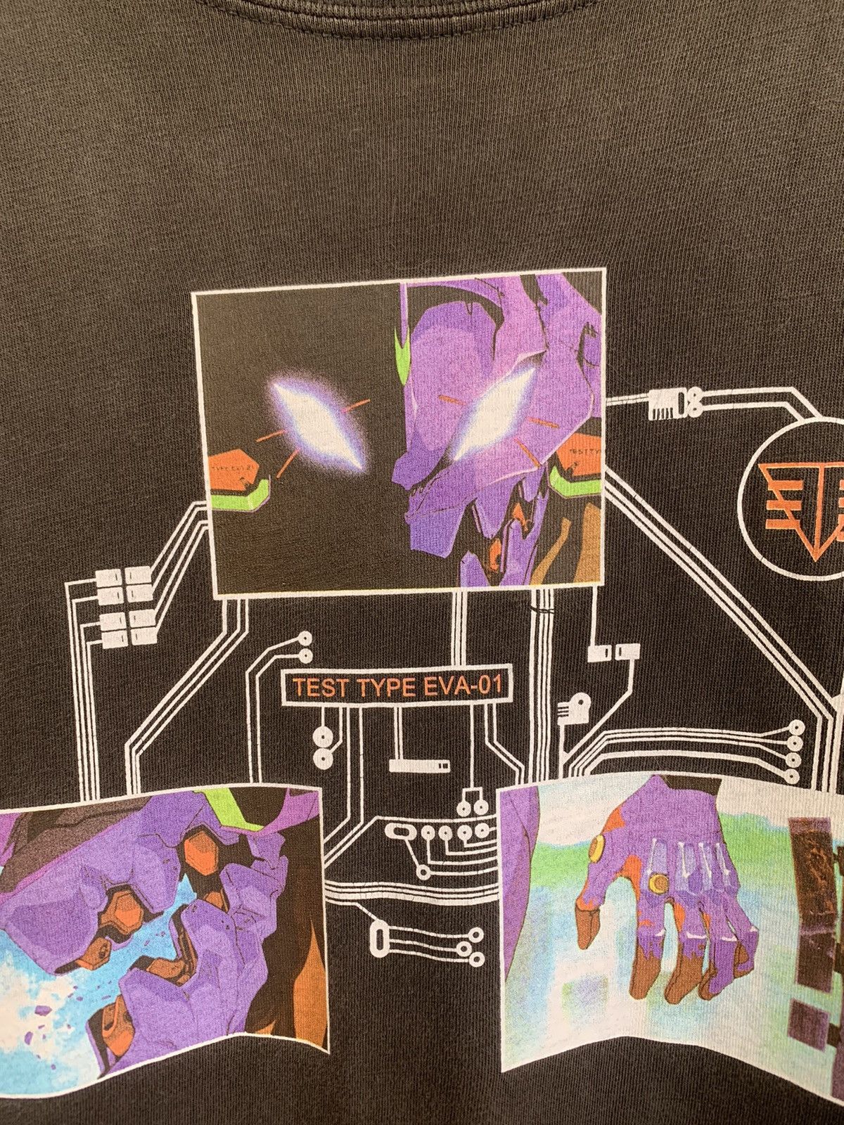 Anime × Japanese Brand × Vintage Rare‼️Vintage 90s Neon Genesis Evangelion Unit 1 anime tshirt Size US L / EU 52-54 / 3 - 2 Thumbnail