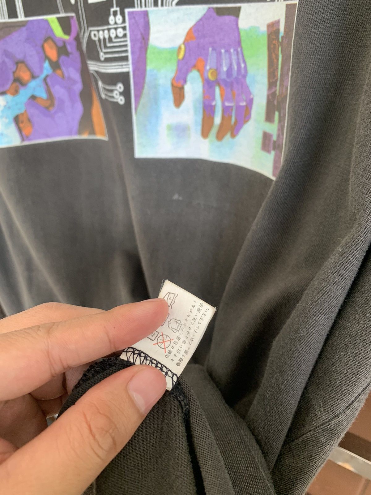 Anime × Japanese Brand × Vintage Rare‼️Vintage 90s Neon Genesis Evangelion Unit 1 anime tshirt Size US L / EU 52-54 / 3 - 6 Thumbnail