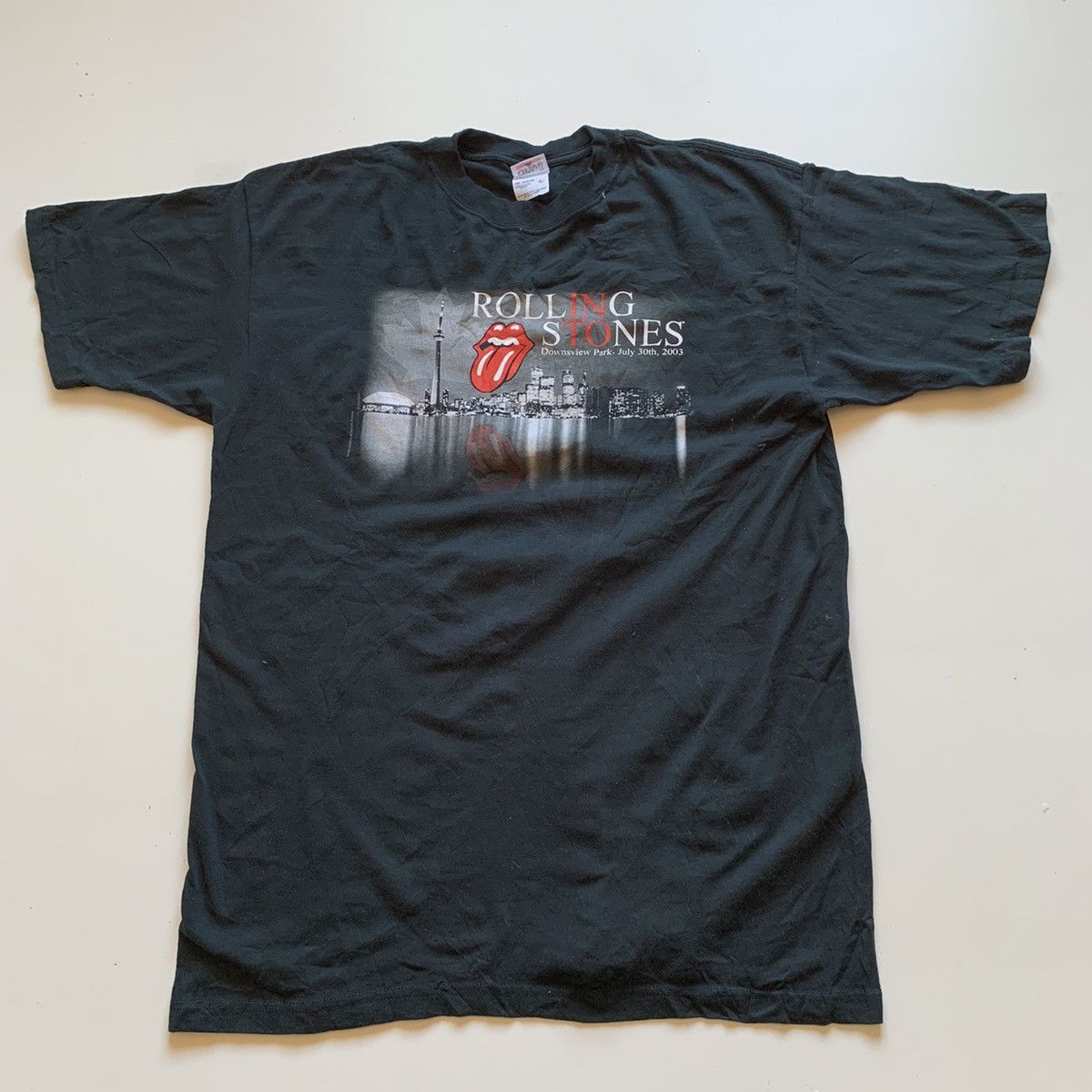 Band Tees × The Rolling Stones × Vintage Vintage 2003 Rolling