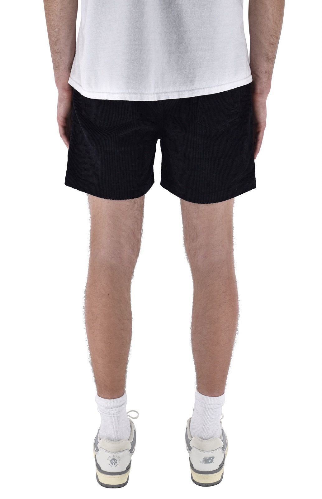 Vintage Corduroy Shorts Black L Size US 34 / EU 50 - 6 Thumbnail