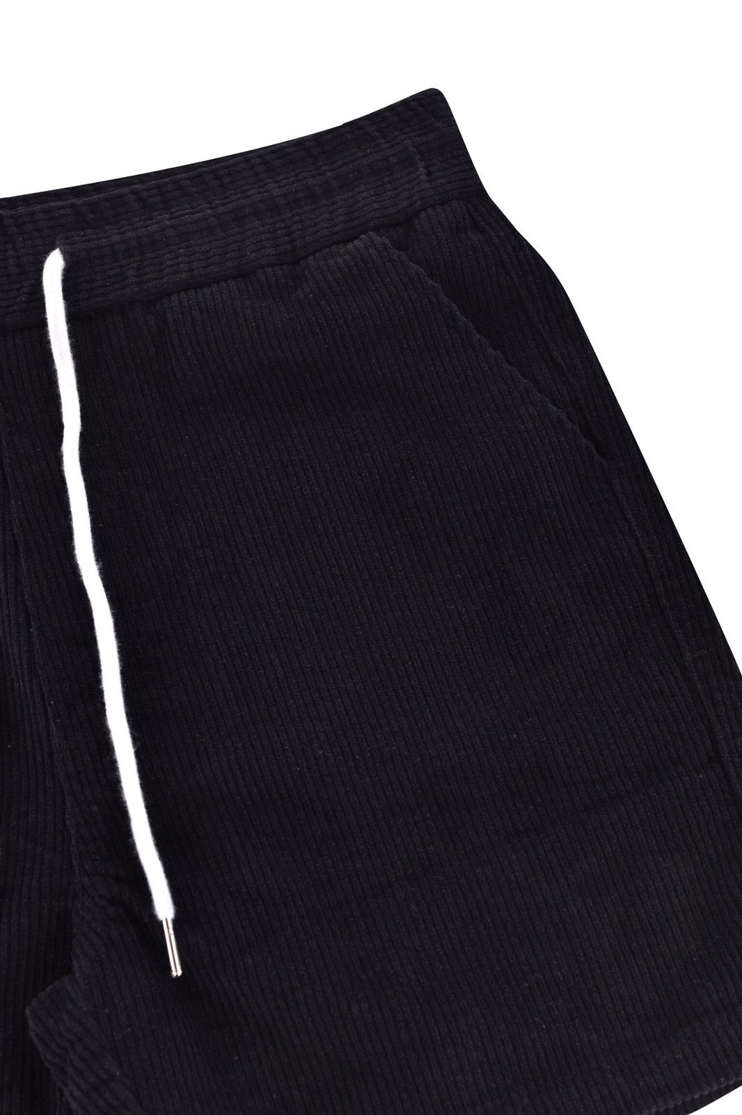 Vintage Corduroy Shorts Black L Size US 34 / EU 50 - 3 Thumbnail
