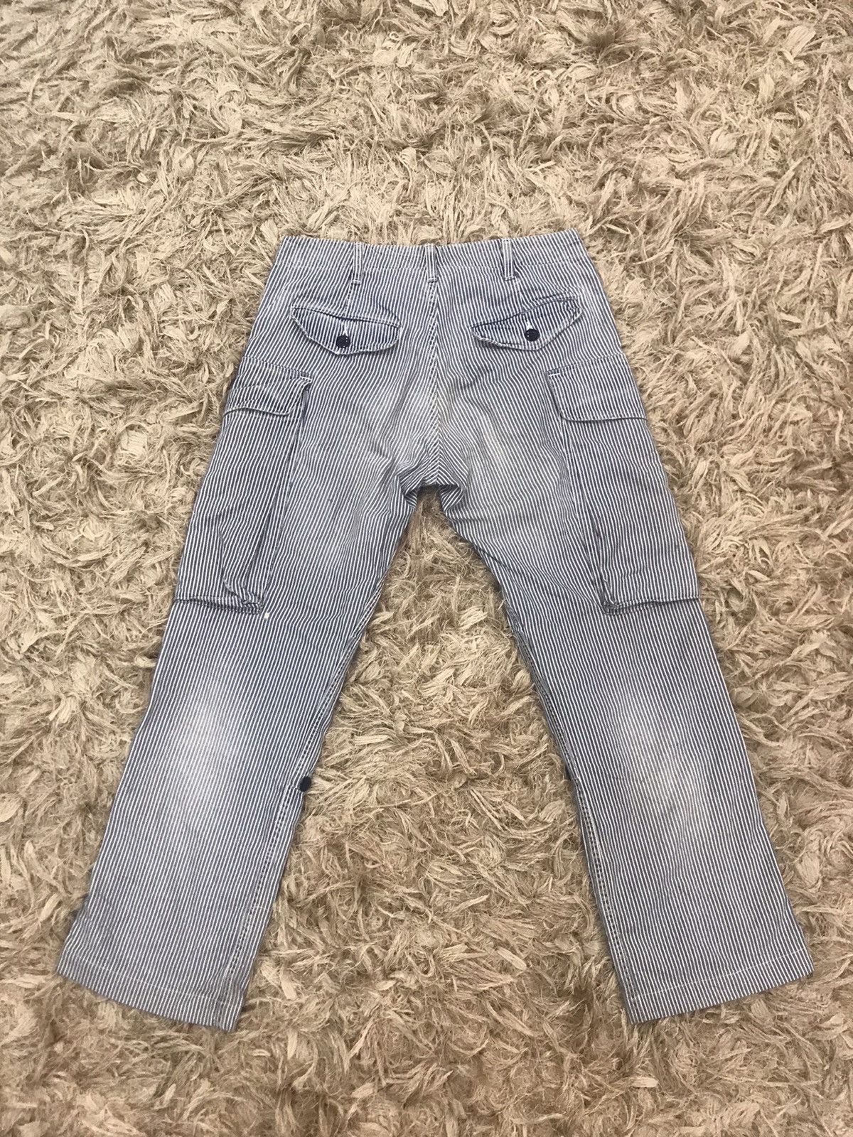 FOB Factory FOB Factory hickory stripe cargo pants Size US 32 / EU 48 - 2 Thumbnail