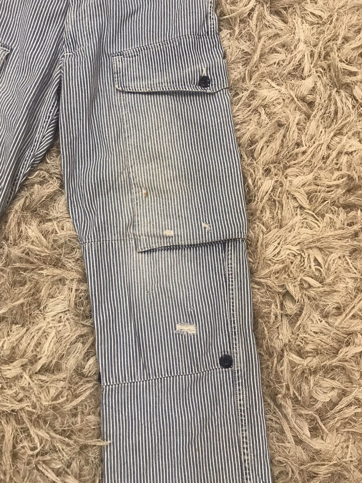FOB Factory FOB Factory hickory stripe cargo pants Size US 32 / EU 48 - 4 Thumbnail