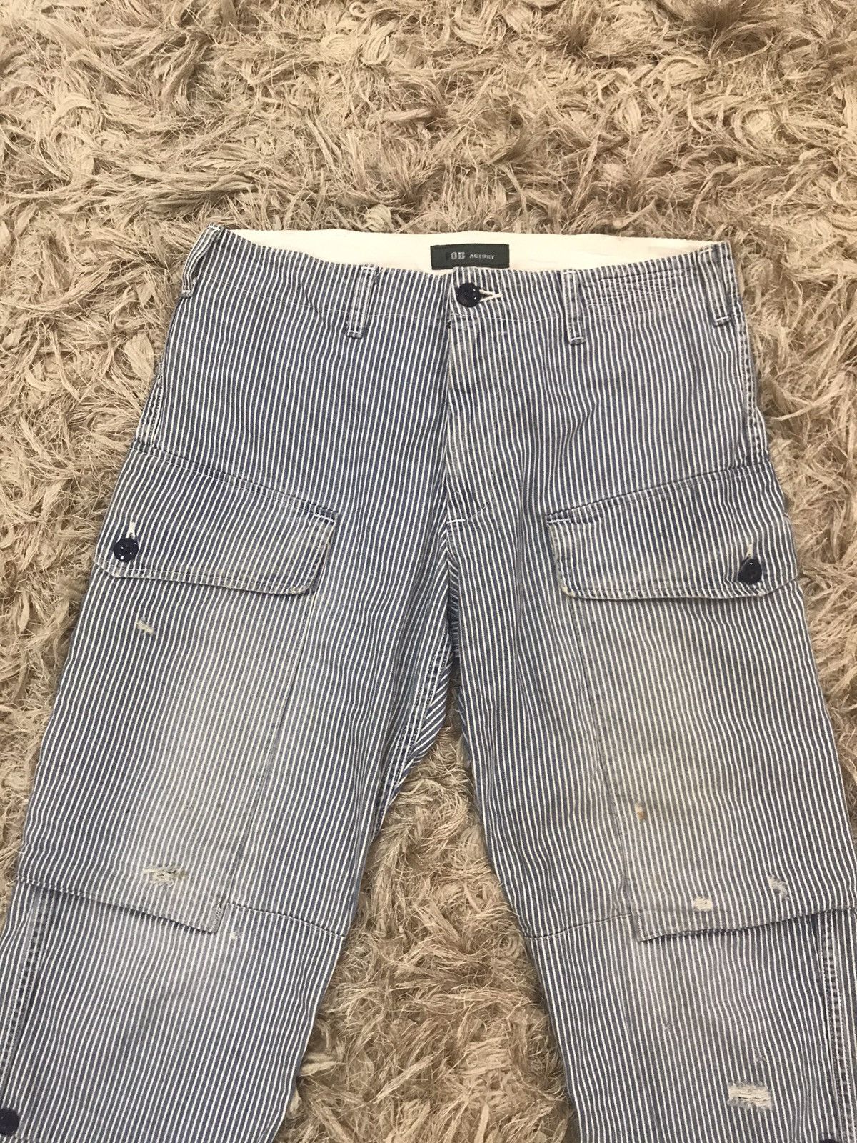 FOB Factory FOB Factory hickory stripe cargo pants Size US 32 / EU 48 - 3 Thumbnail