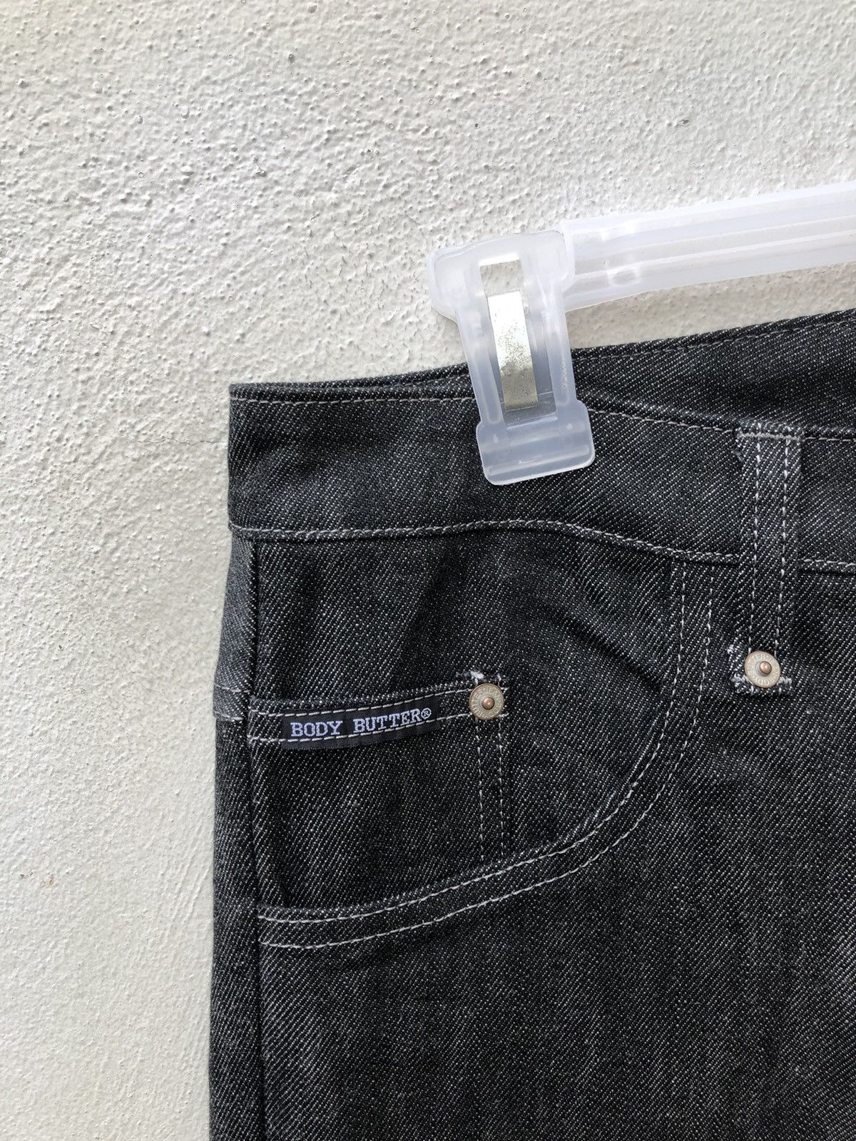 Vintage Body Butter Japan Stretch Denim Flare Jeans Size US 30 / EU 46 - 7 Thumbnail