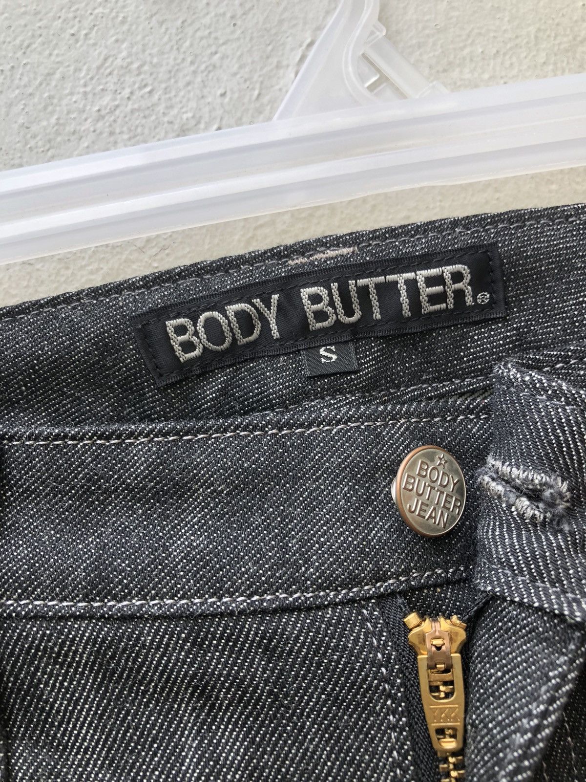 Vintage Body Butter Japan Stretch Denim Flare Jeans Size US 30 / EU 46 - 8 Thumbnail