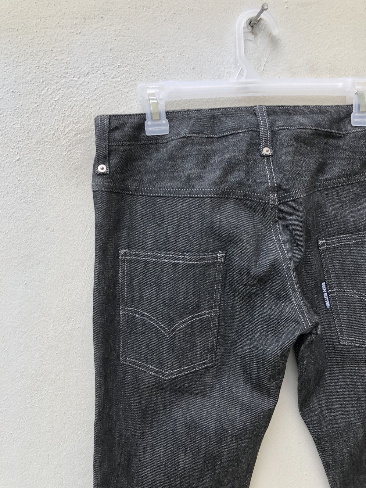 Vintage Body Butter Japan Stretch Denim Flare Jeans Size US 30 / EU 46 - 17 Thumbnail