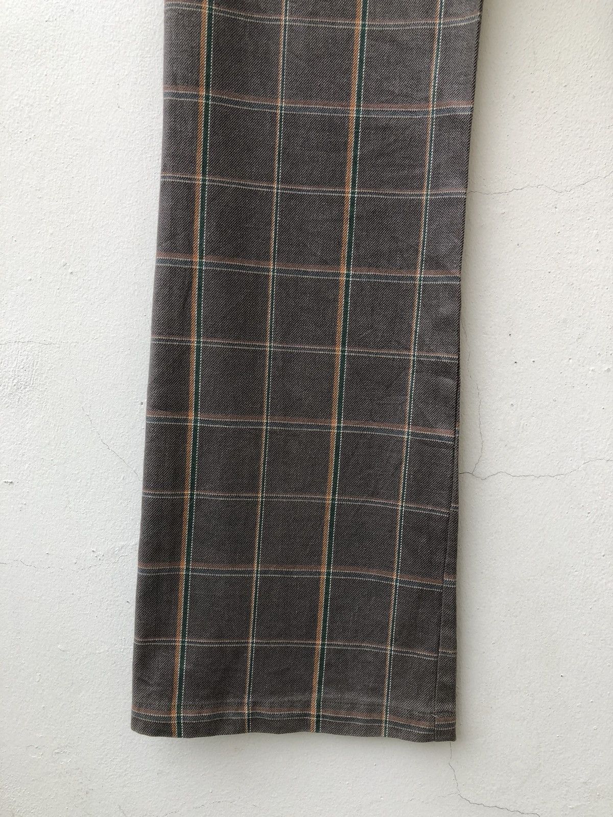 Vintage Vintage TESS by HIRO Japan Checks Pant Flare Jeans Size US 30 / EU 46 - 18 Thumbnail