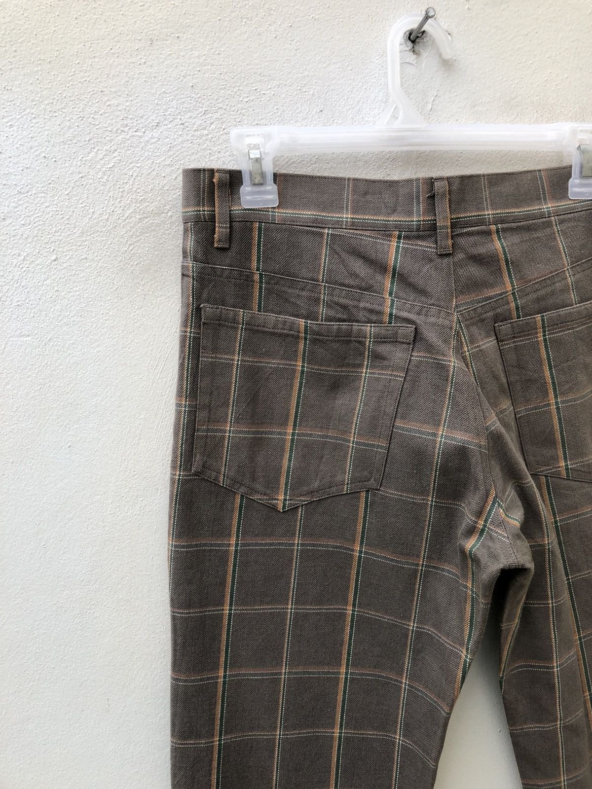Vintage Vintage TESS by HIRO Japan Checks Pant Flare Jeans Size US 30 / EU 46 - 16 Thumbnail