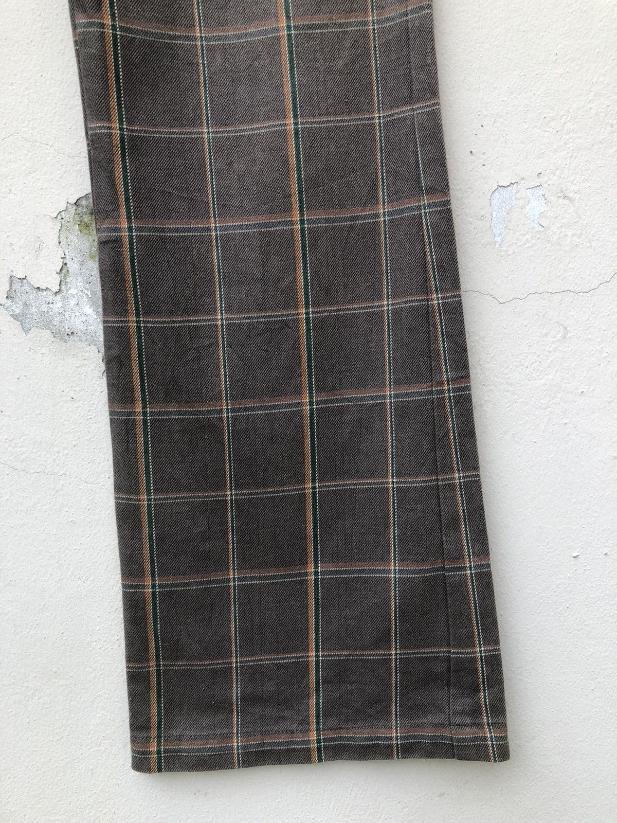 Vintage Vintage TESS by HIRO Japan Checks Pant Flare Jeans Size US 30 / EU 46 - 14 Thumbnail