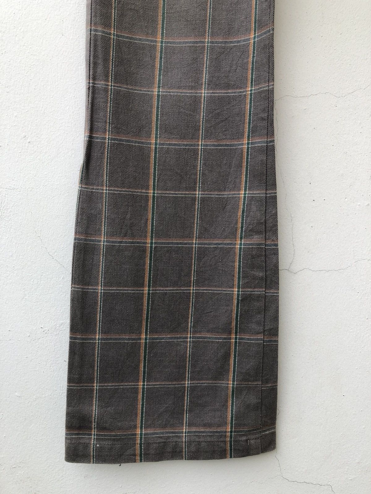 Vintage Vintage TESS by HIRO Japan Checks Pant Flare Jeans Size US 30 / EU 46 - 11 Thumbnail