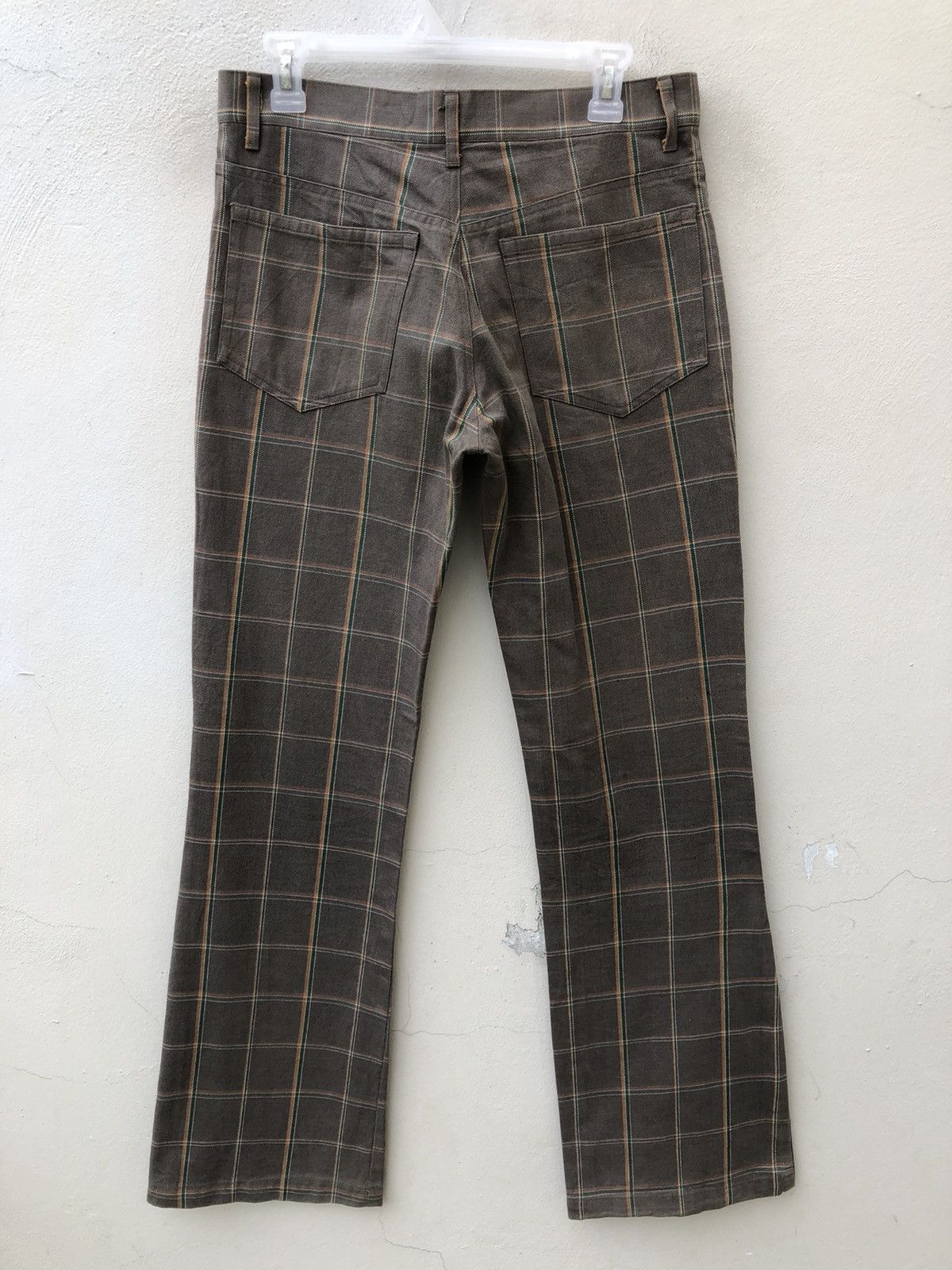 Vintage Vintage TESS by HIRO Japan Checks Pant Flare Jeans Size US 30 / EU 46 - 15 Thumbnail