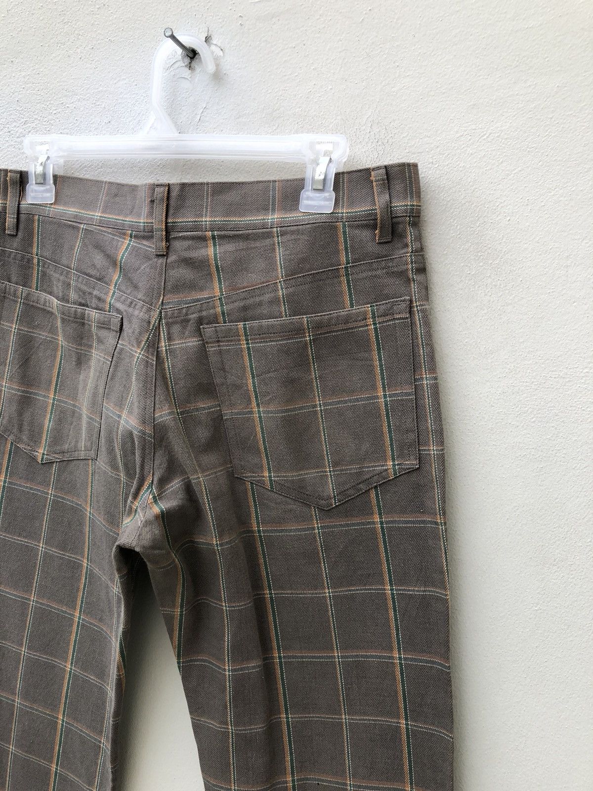 Vintage Vintage TESS by HIRO Japan Checks Pant Flare Jeans Size US 30 / EU 46 - 19 Thumbnail