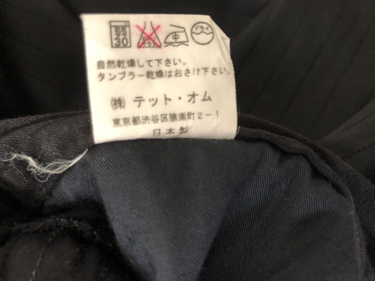 Tete Homme Tete Homme Japan Stripe Black Pant Flare Jeans Size US 30 / EU 46 - 22 Thumbnail