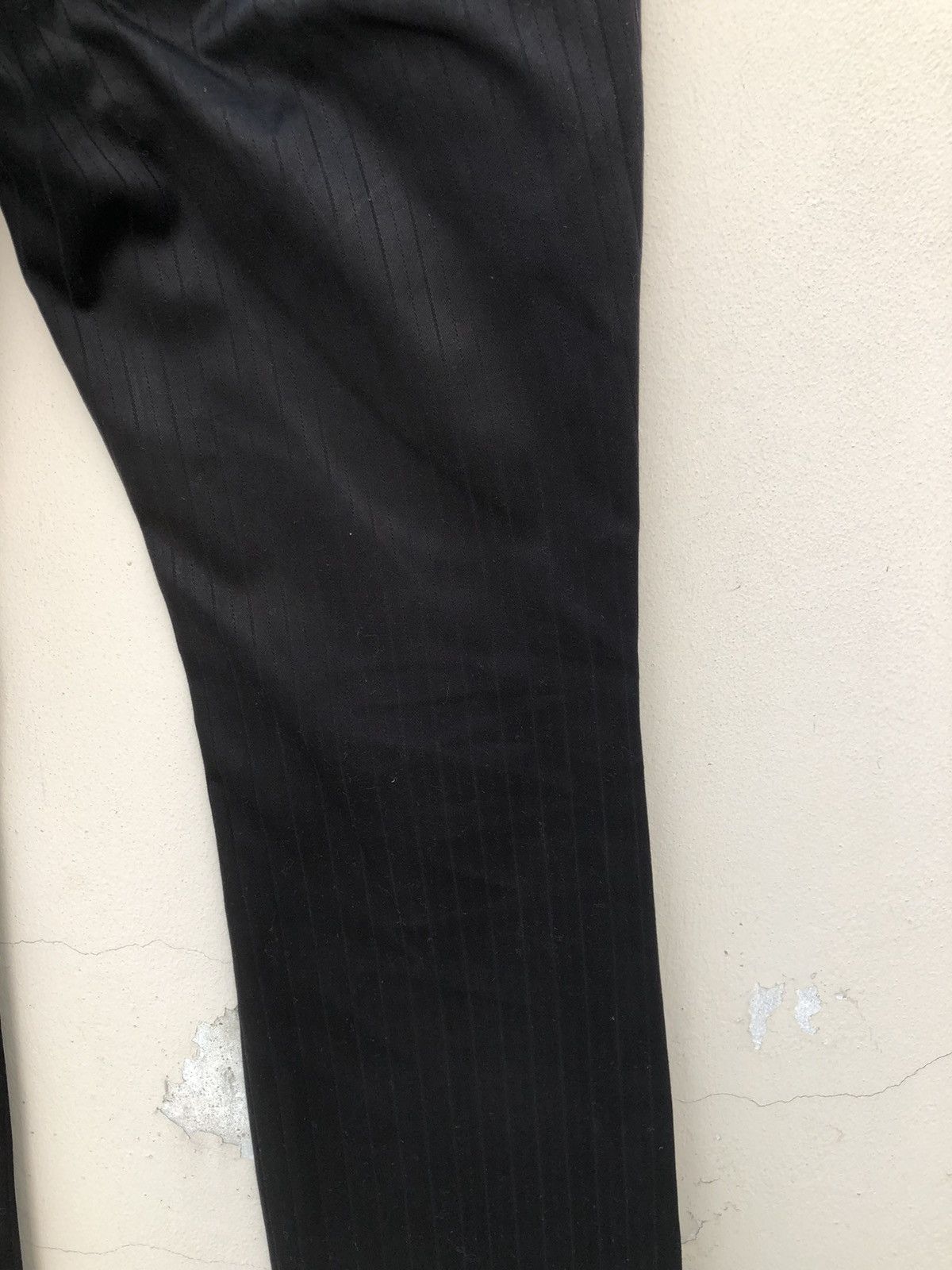 Tete Homme Tete Homme Japan Stripe Black Pant Flare Jeans Size US 30 / EU 46 - 19 Thumbnail