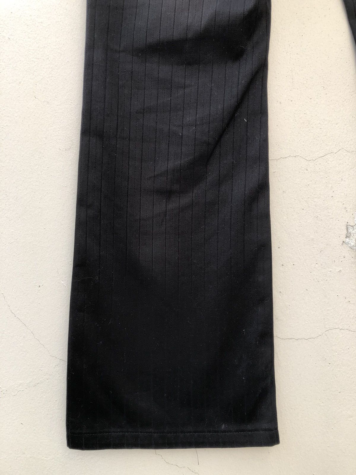 Tete Homme Tete Homme Japan Stripe Black Pant Flare Jeans Size US 30 / EU 46 - 16 Thumbnail