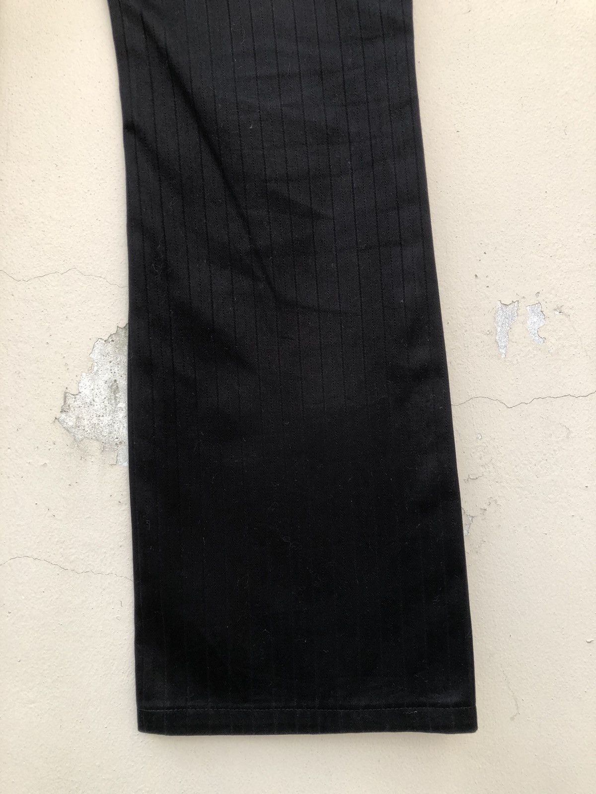 Tete Homme Tete Homme Japan Stripe Black Pant Flare Jeans Size US 30 / EU 46 - 20 Thumbnail