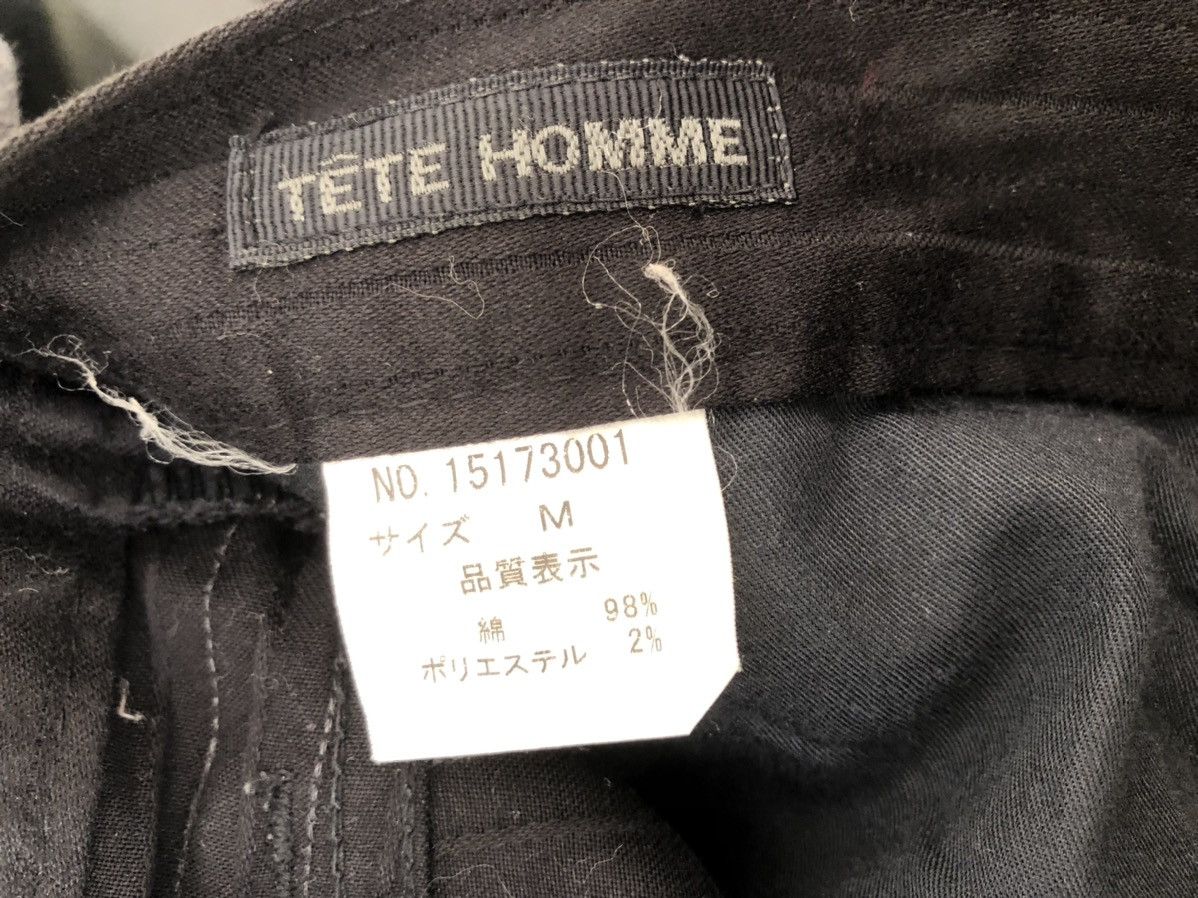Tete Homme Tete Homme Japan Stripe Black Pant Flare Jeans Size US 30 / EU 46 - 21 Thumbnail