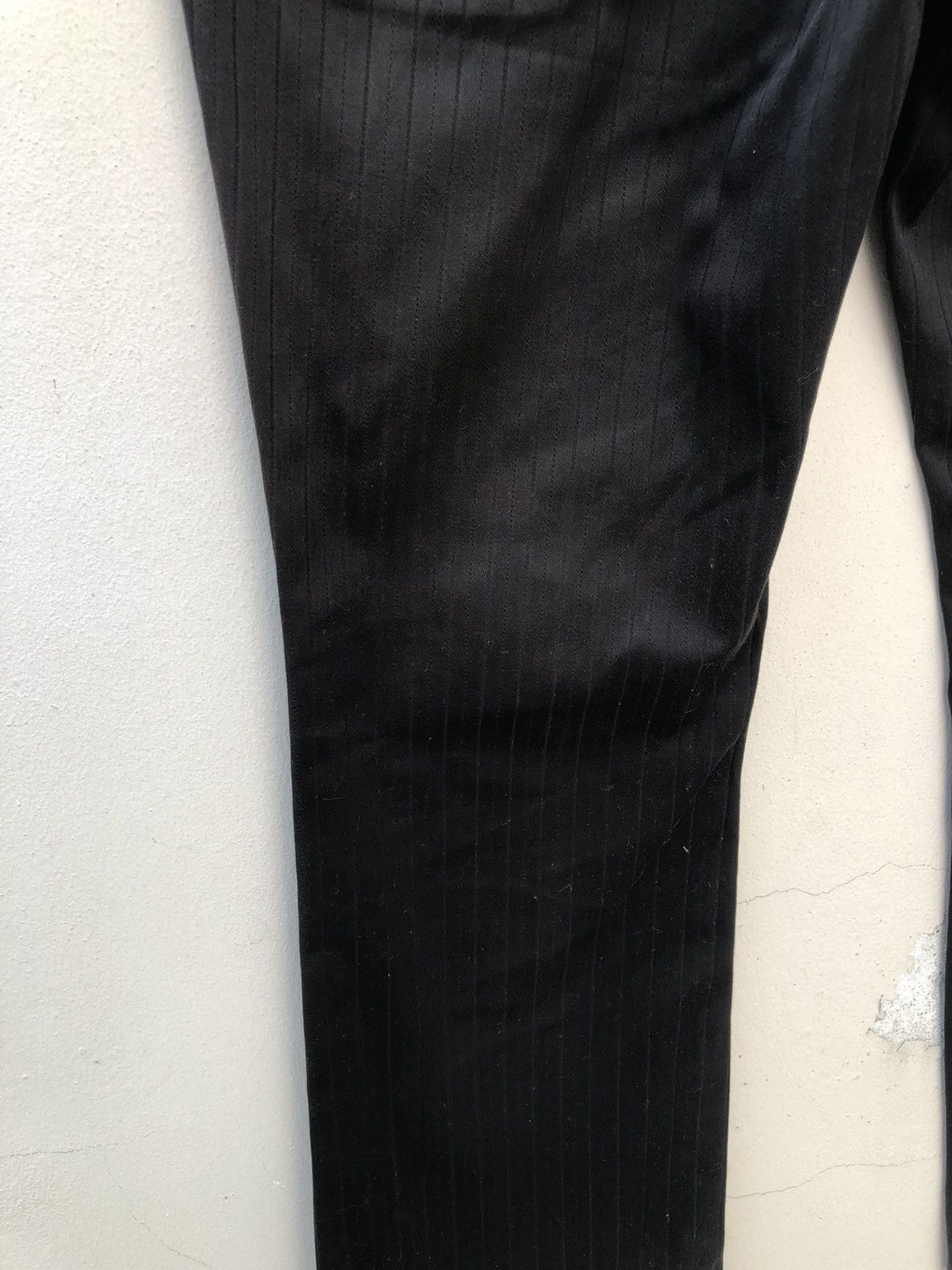 Tete Homme Tete Homme Japan Stripe Black Pant Flare Jeans Size US 30 / EU 46 - 15 Thumbnail