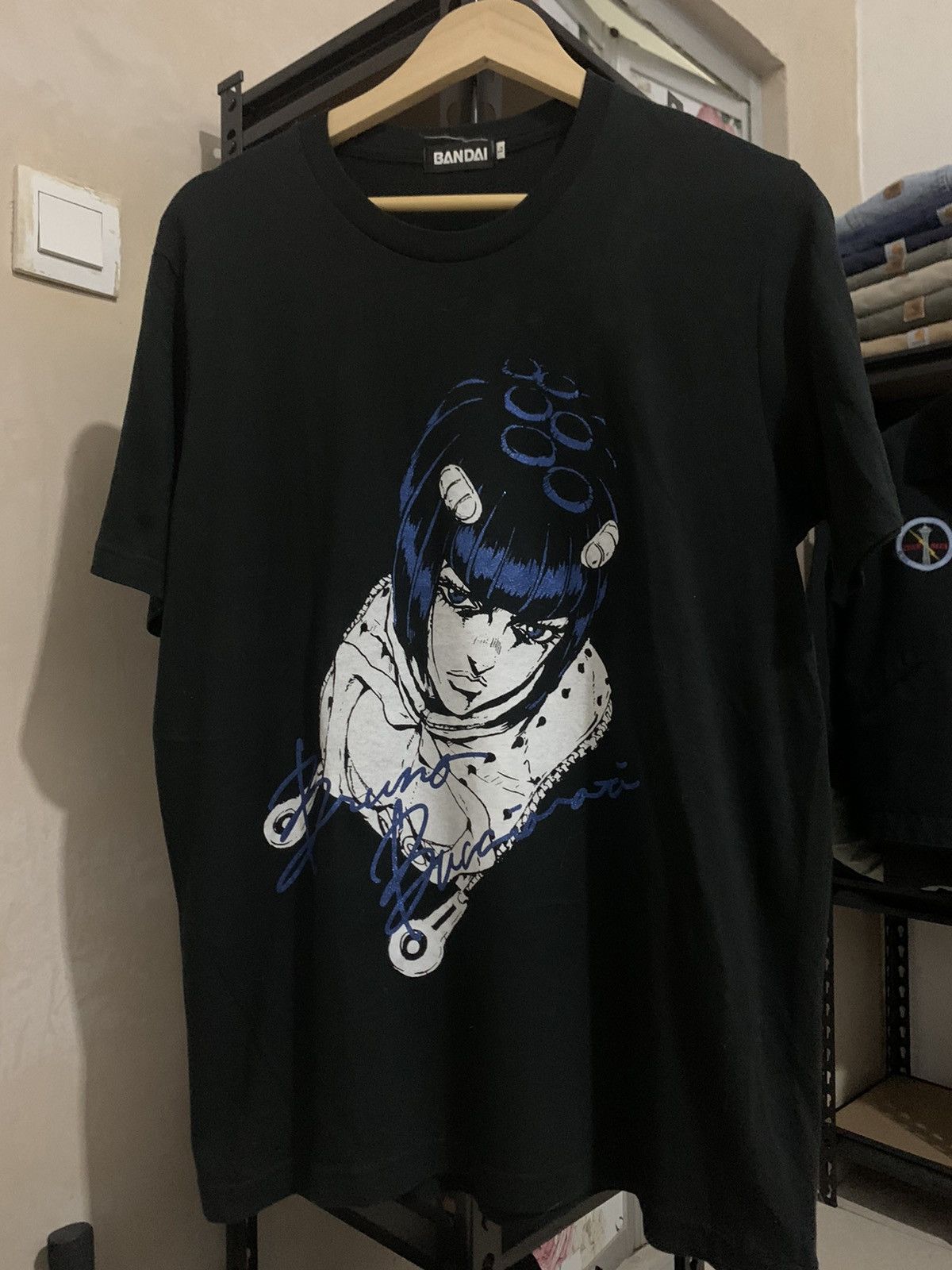 Anime × Cartoon Network × Japanese Brand Rare Jojo Bizarre Adventure Bruno Bucciarati anime shirt Size US L / EU 52-54 / 3 - 1 Thumbnail
