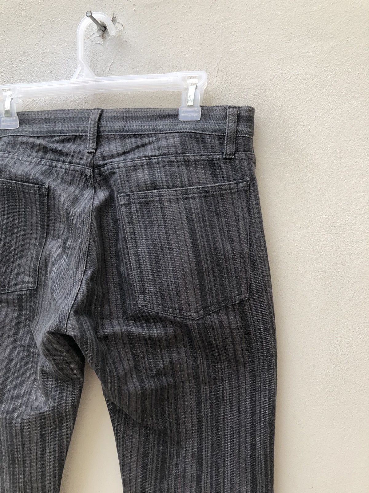 Vintage Rupert The Difference Japan Striped Pant Flare Jeans Size US 31 - 18 Thumbnail