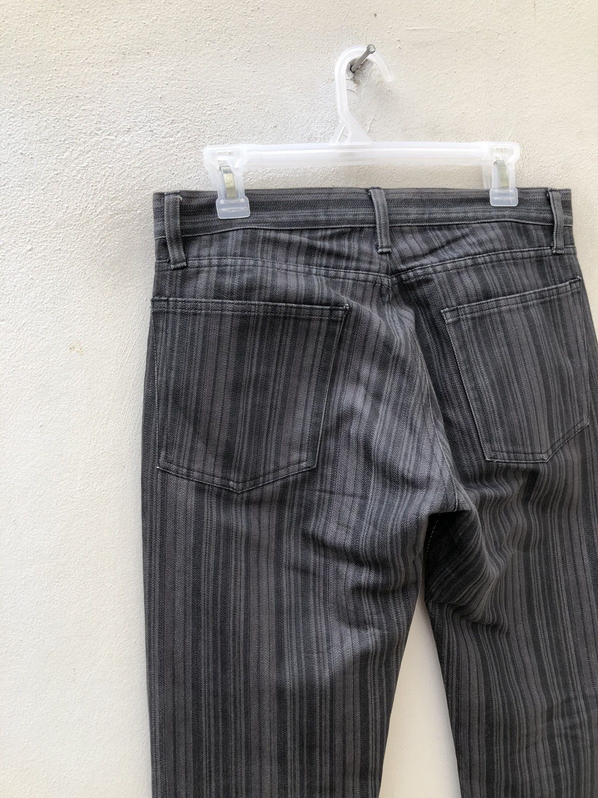 Vintage Rupert The Difference Japan Striped Pant Flare Jeans Size US 31 - 15 Thumbnail