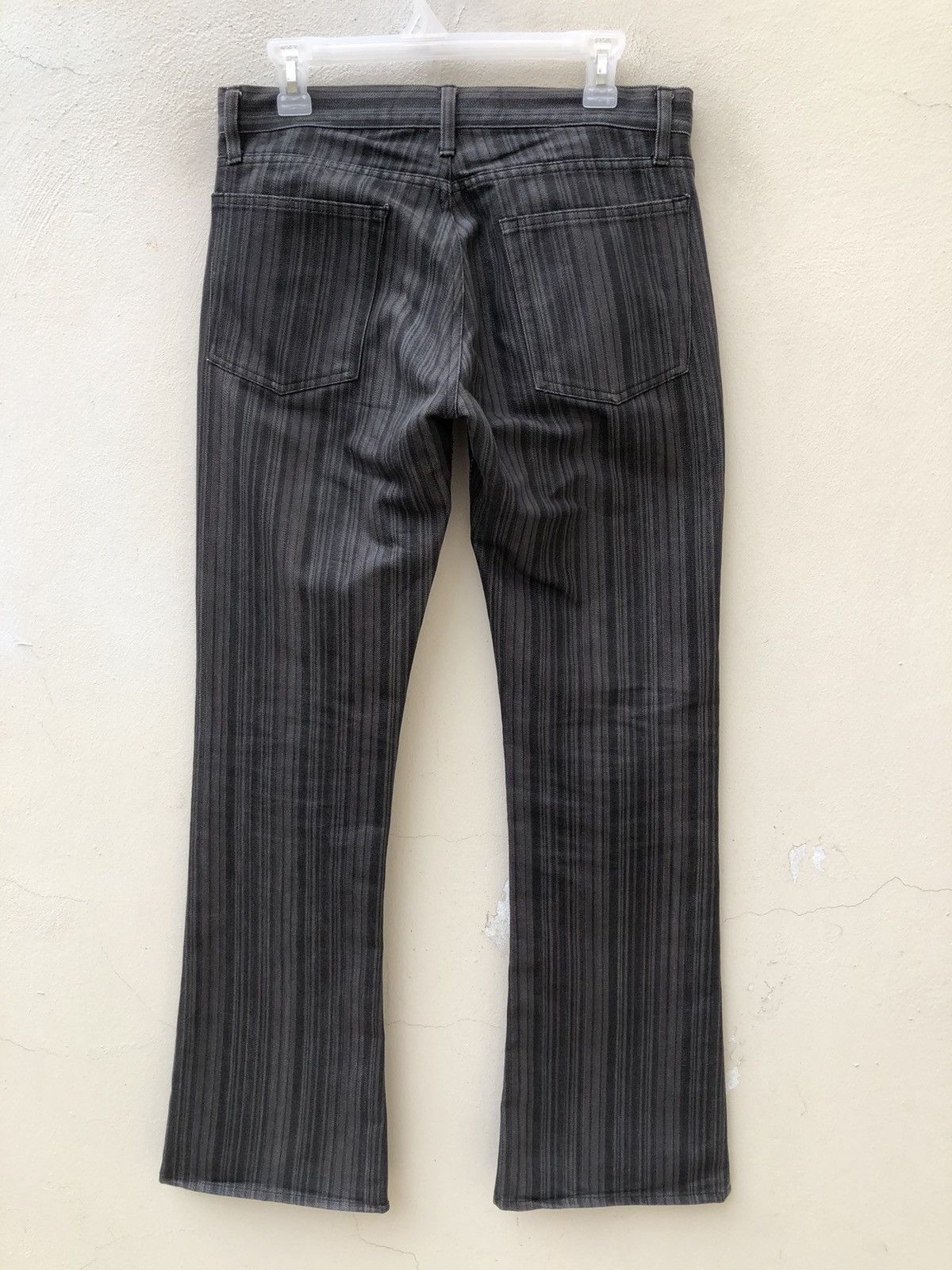 Vintage Rupert The Difference Japan Striped Pant Flare Jeans Size US 31 - 14 Thumbnail