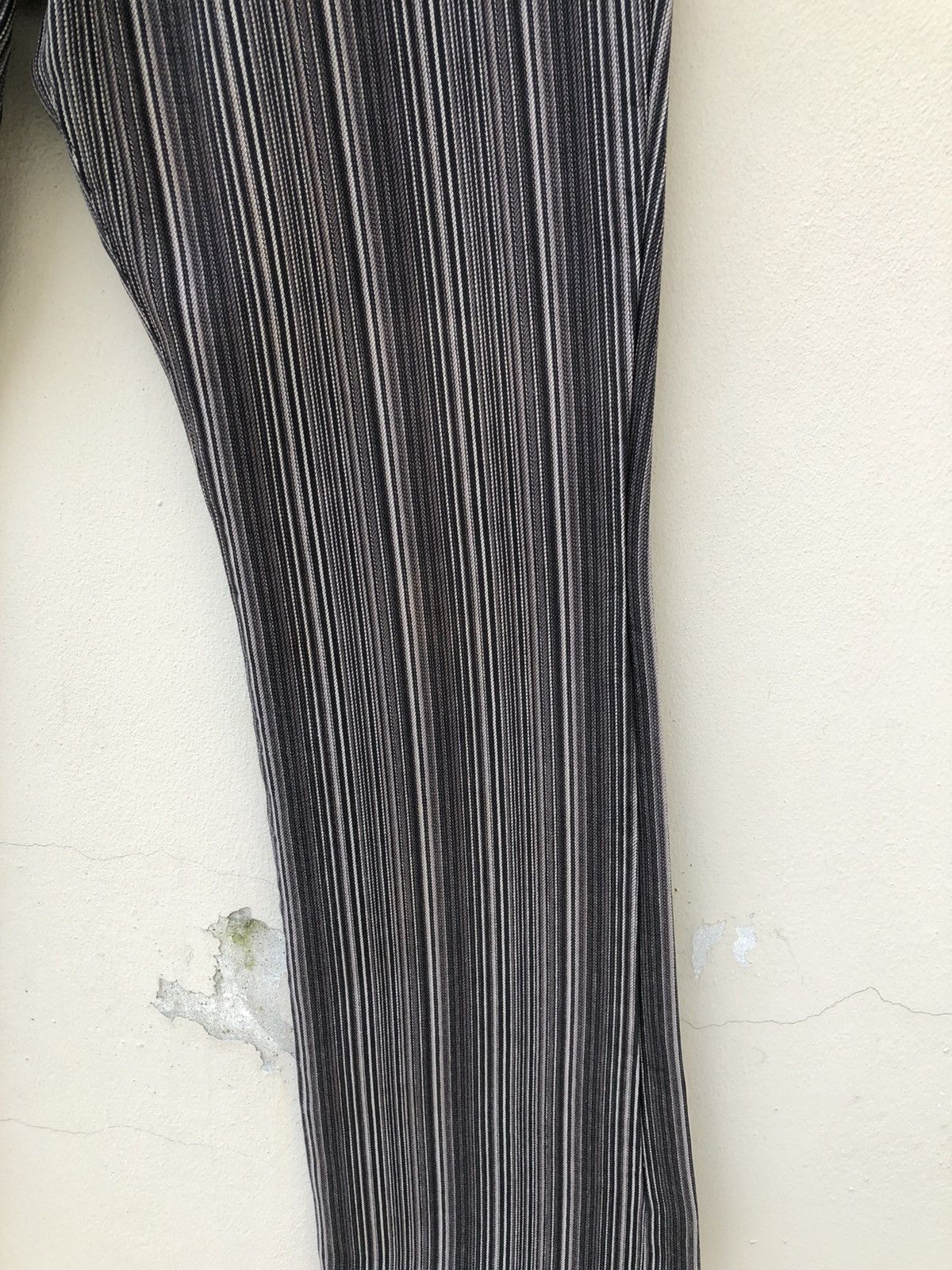 Vintage Semantic Design Japan Striped Pant Flare Jeans Size US 30 / EU 46 - 13 Thumbnail