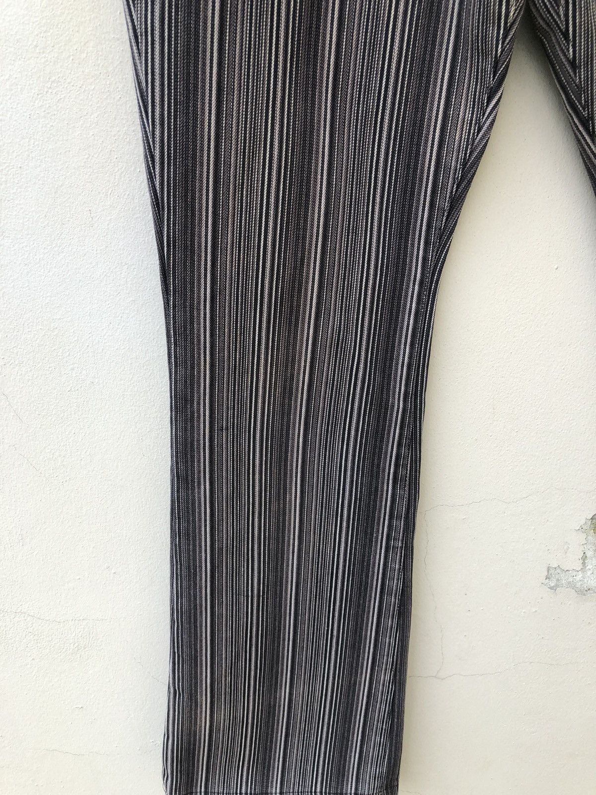 Vintage Semantic Design Japan Striped Pant Flare Jeans Size US 30 / EU 46 - 10 Thumbnail