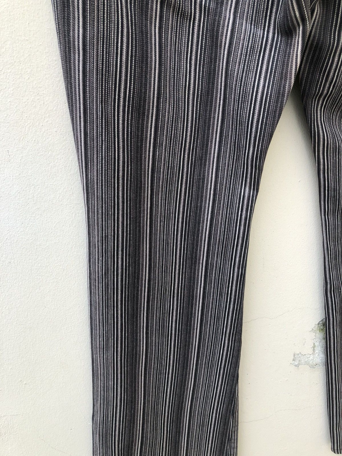 Vintage Semantic Design Japan Striped Pant Flare Jeans Size US 30 / EU 46 - 17 Thumbnail