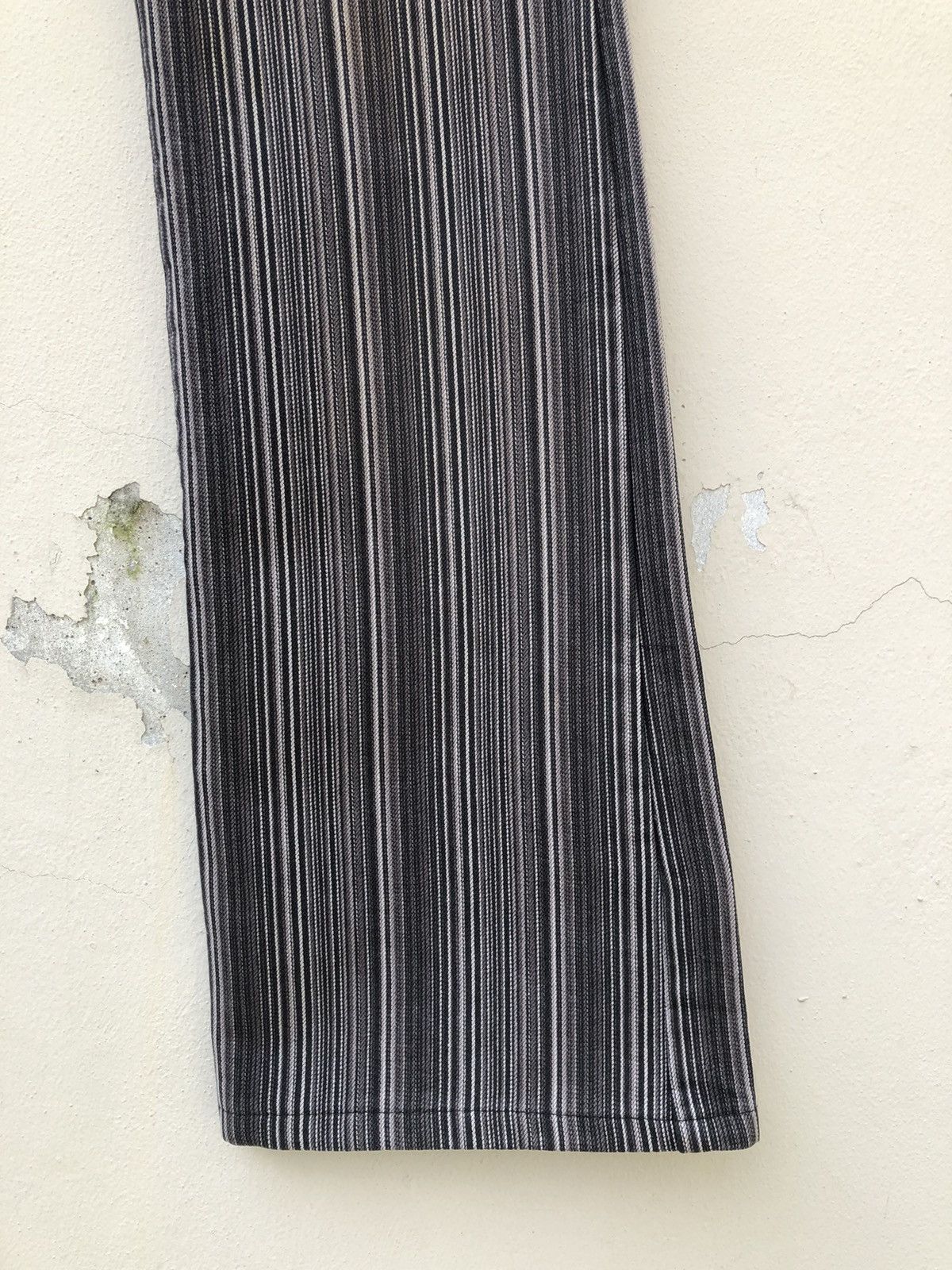 Vintage Semantic Design Japan Striped Pant Flare Jeans Size US 30 / EU 46 - 14 Thumbnail