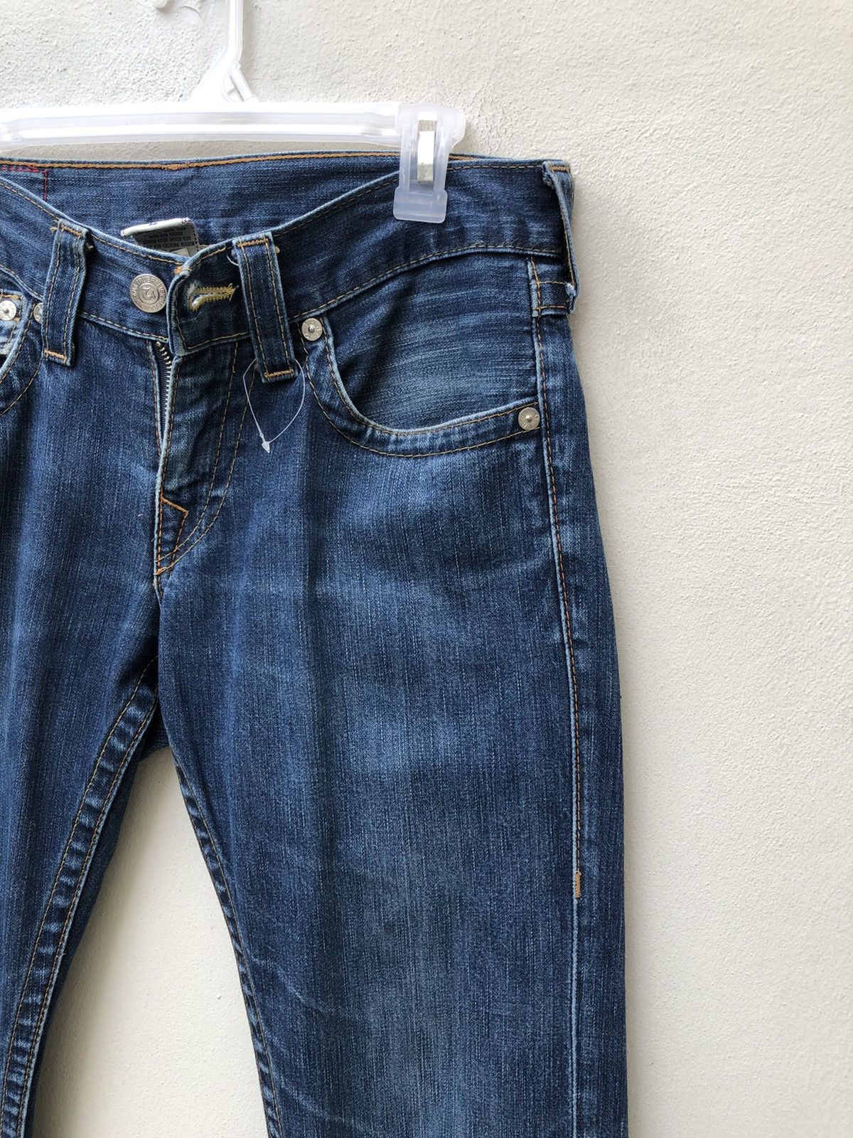 True Religion Vintage 2000s True Religion Billy Denim Flare Jeans Size US 30 / EU 46 - 12 Thumbnail
