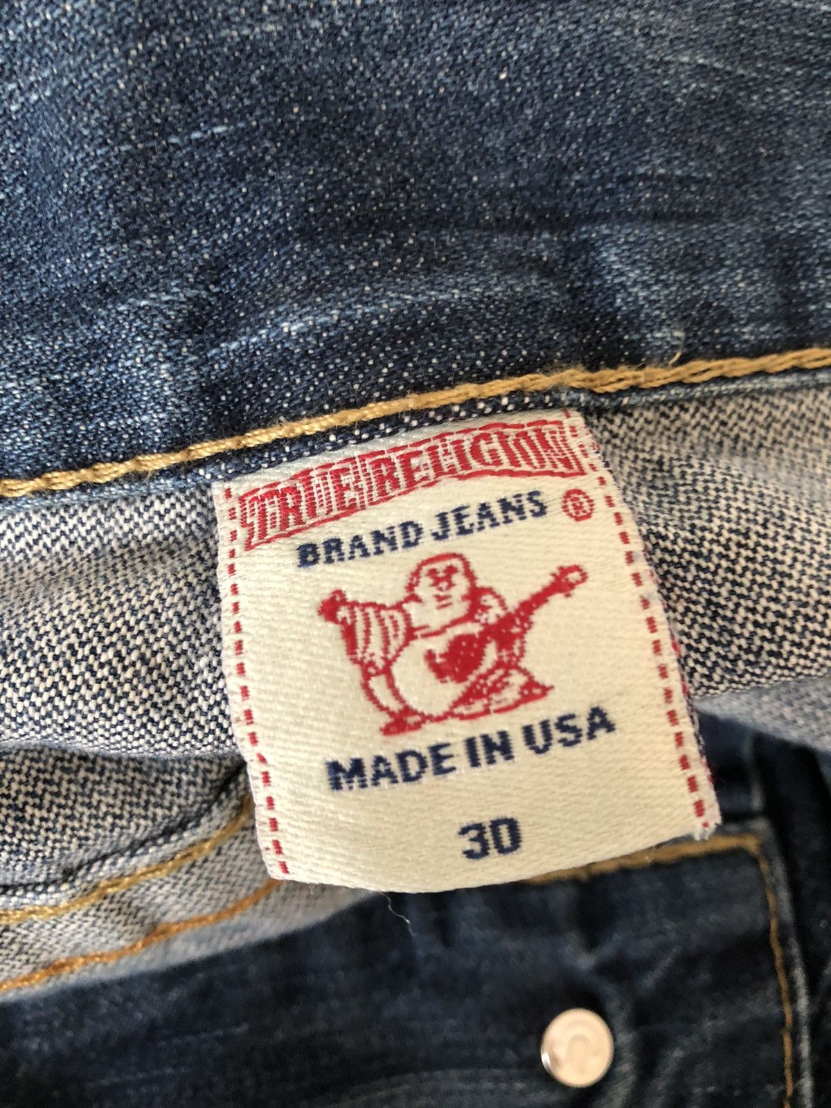 True Religion Vintage 2000s True Religion Billy Denim Flare Jeans Size US 30 / EU 46 - 22 Thumbnail