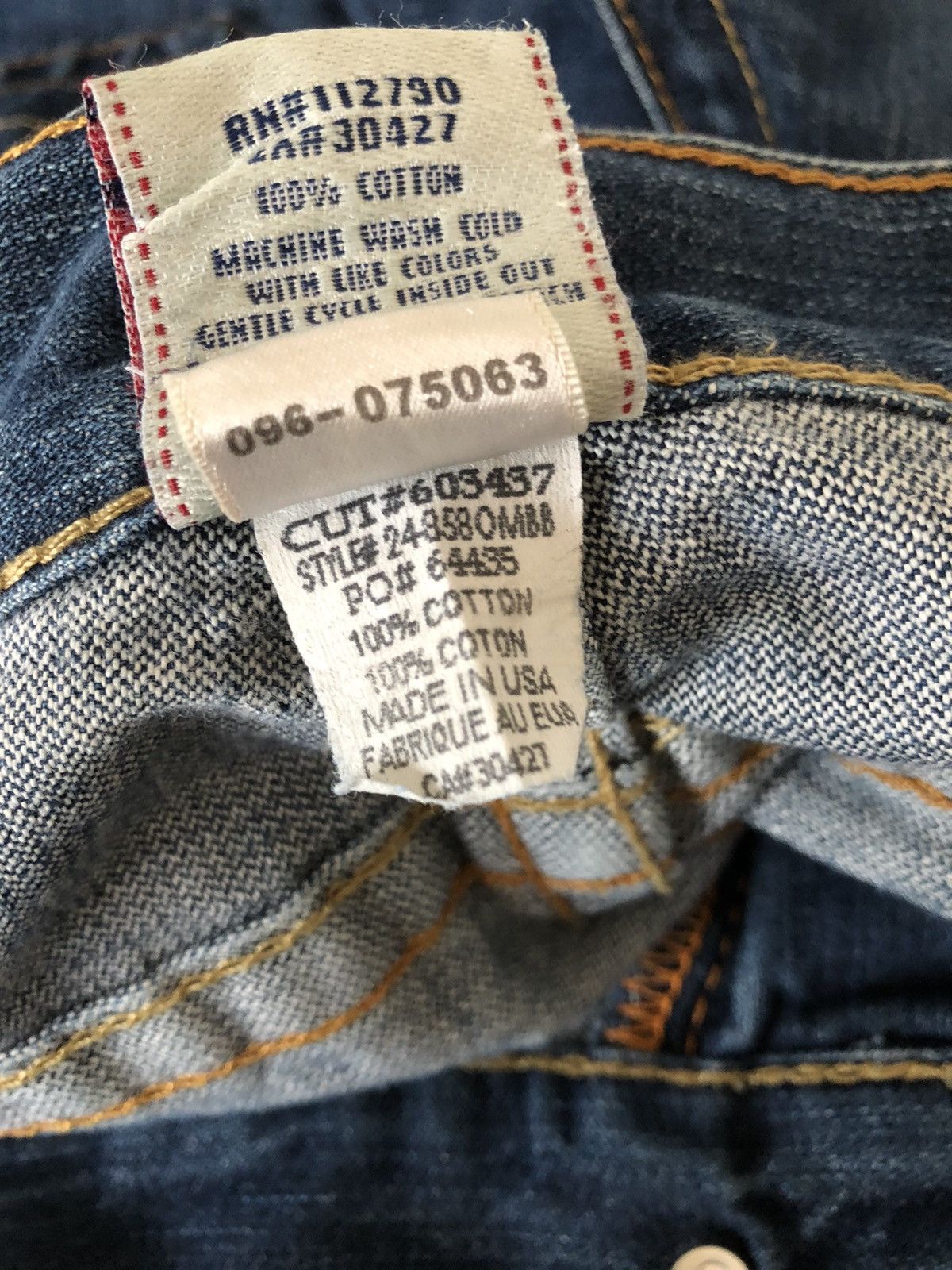 True Religion Vintage 2000s True Religion Billy Denim Flare Jeans Size US 30 / EU 46 - 24 Thumbnail