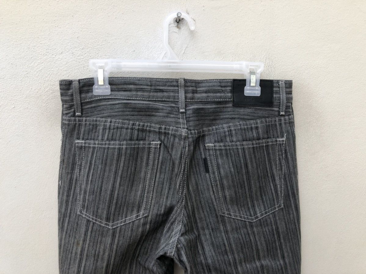 Tete Homme Tete Homme Japan Stretchable Striped Pant Flare Jeans Size US 30 / EU 46 - 16 Thumbnail
