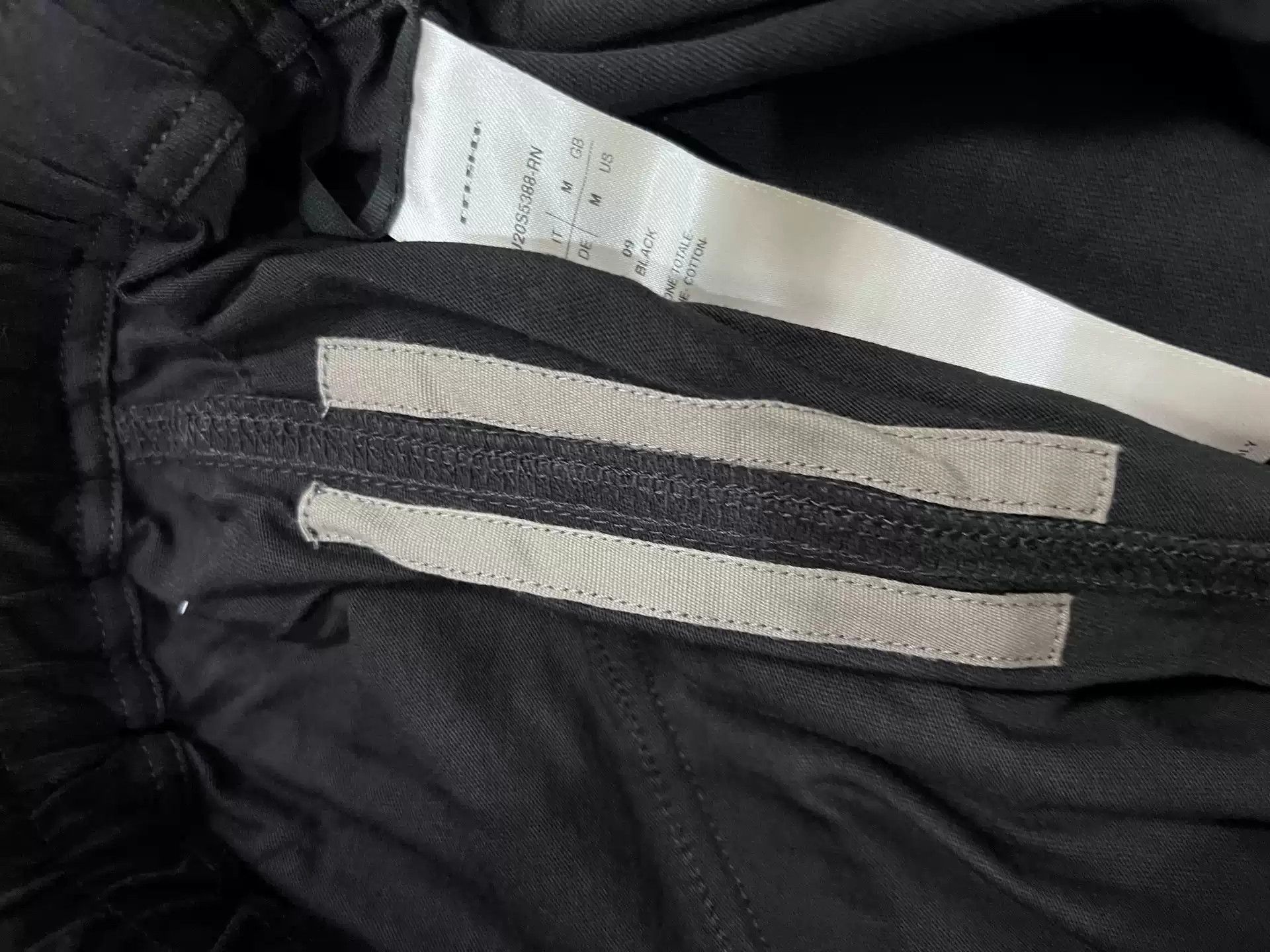 Rick Owens Rick Owens ro classic black drop crotch shorts Size US 32 / EU 48 - 4 Thumbnail