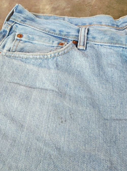 Levi's Vintage Levi's 501 Light Wash Straight Leg Jeans 36x32 Size US 36 / EU 52 - 6 Thumbnail