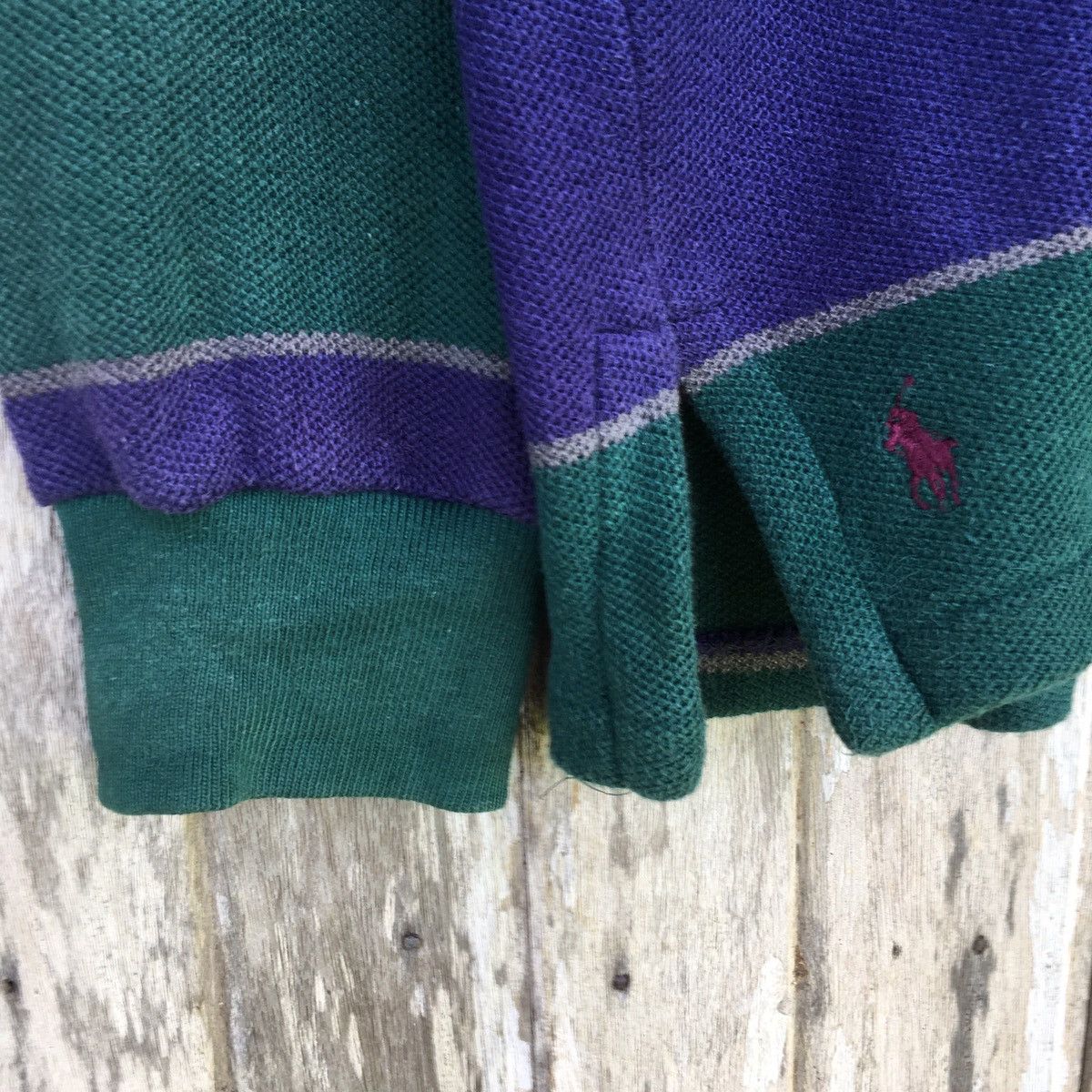 Polo Ralph Lauren Thrashed Faded Vintage 90s Polo Ralph Lauren ERD GRUNGE Size US M / EU 48-50 / 2 - 4 Thumbnail