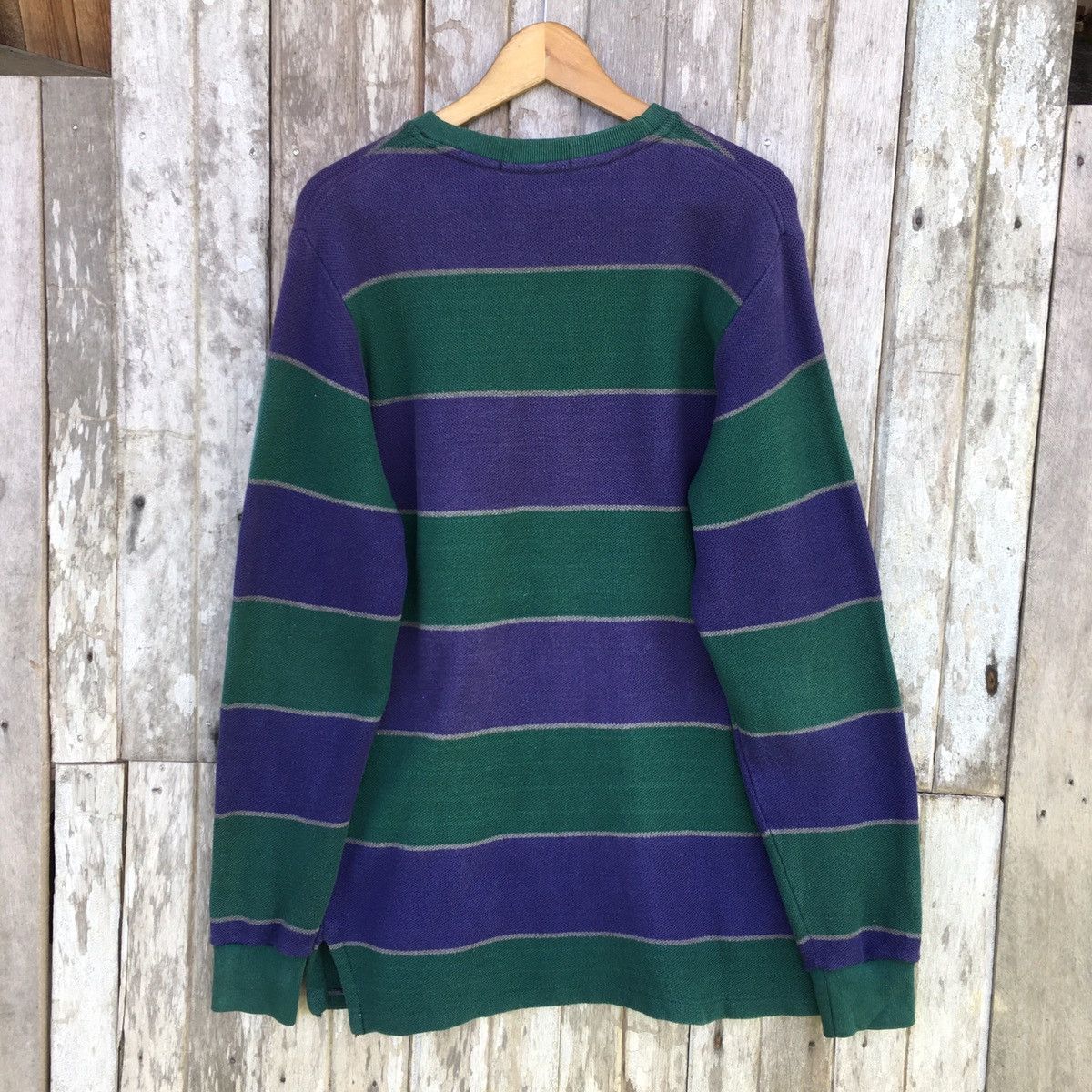 Polo Ralph Lauren Thrashed Faded Vintage 90s Polo Ralph Lauren ERD GRUNGE Size US M / EU 48-50 / 2 - 2 Thumbnail