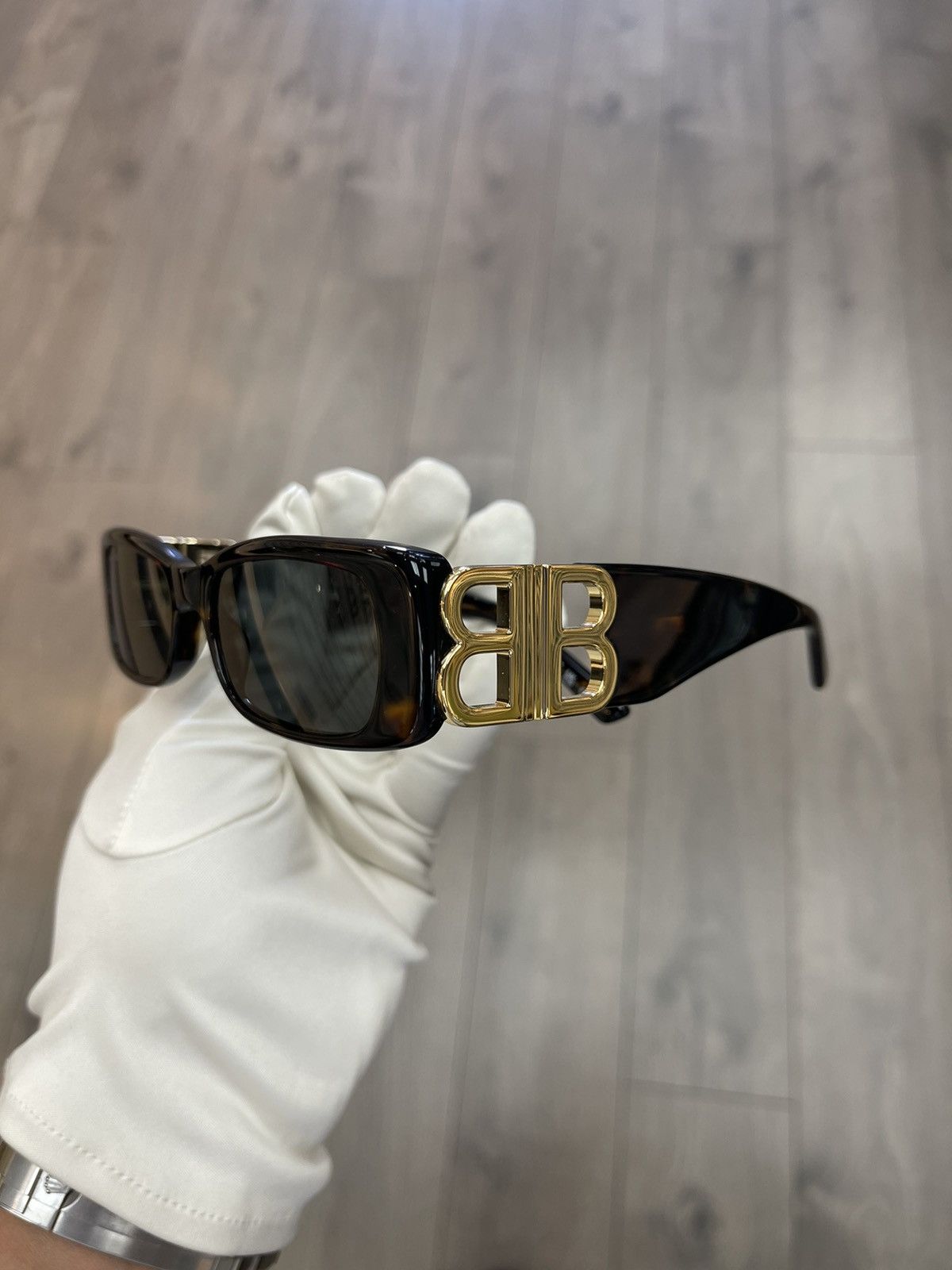 NEW Balenciaga BB0096 Logo Sunglasses Glasses