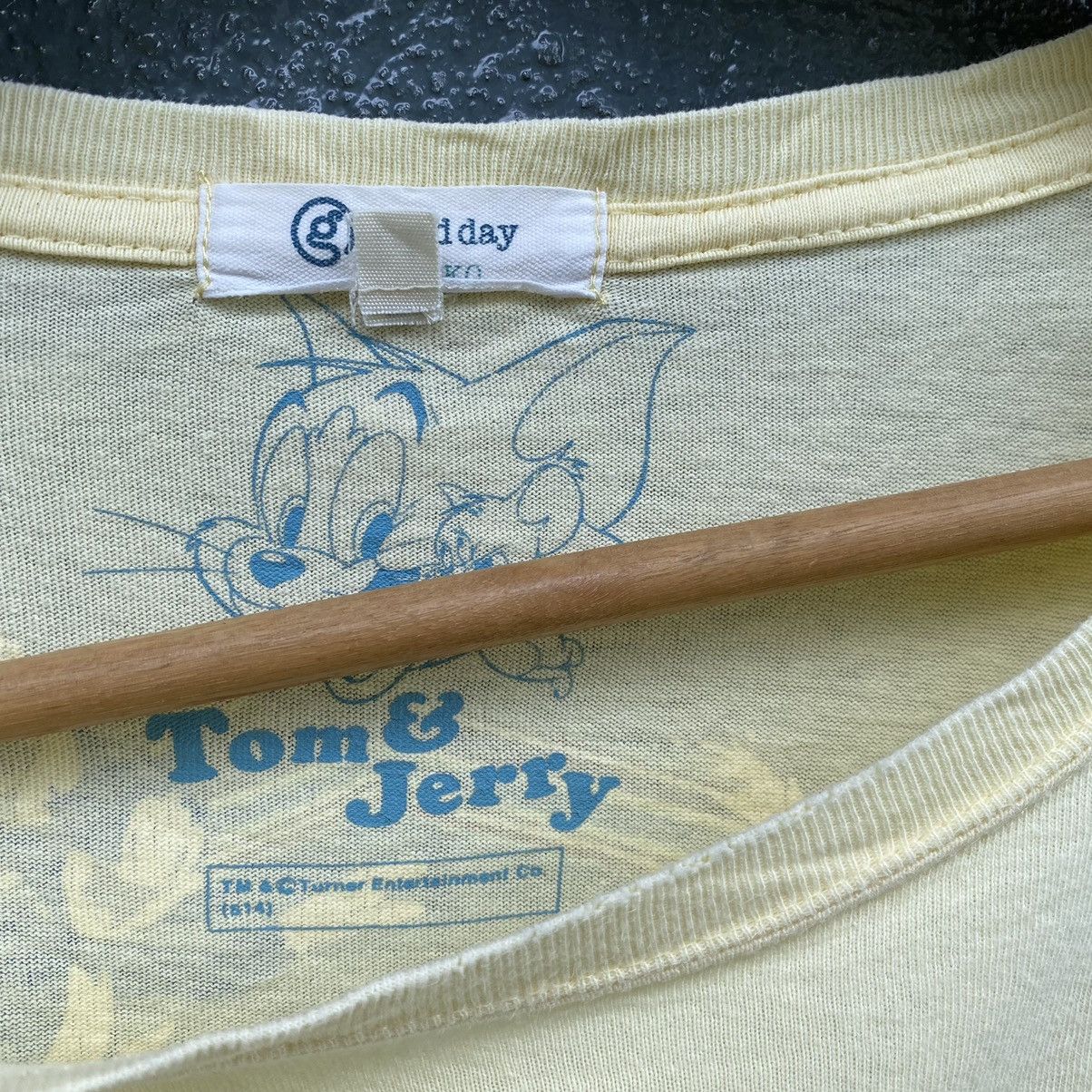 Vintage Thrashed Vintage Tom & Jerry Piko Surfboard ERD GRUNGE TEE Size US XL / EU 56 / 4 - 5 Thumbnail
